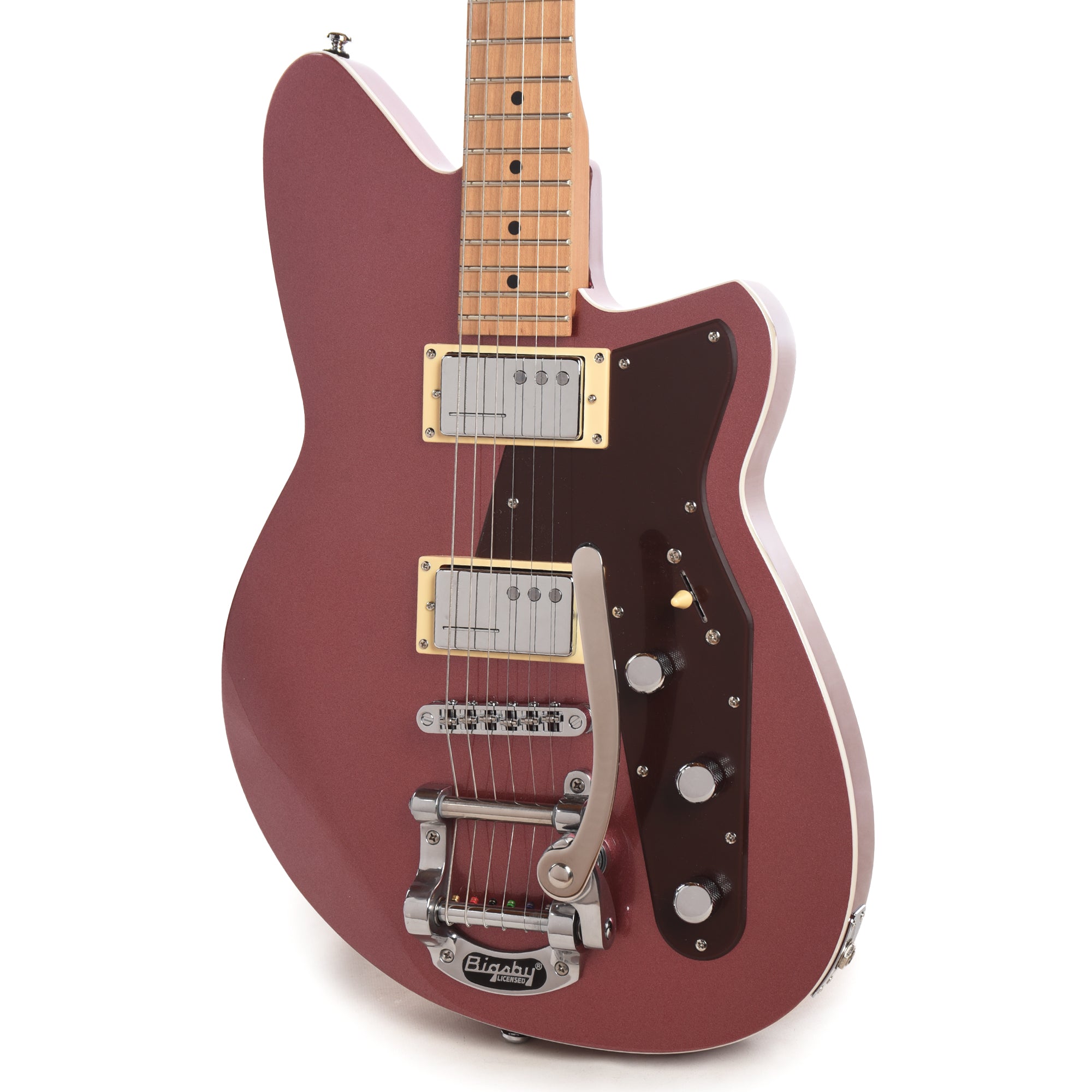 Reverend Jetstream HC w/Bigsby Mulberry Mist Electric Guitars / Solid Body
