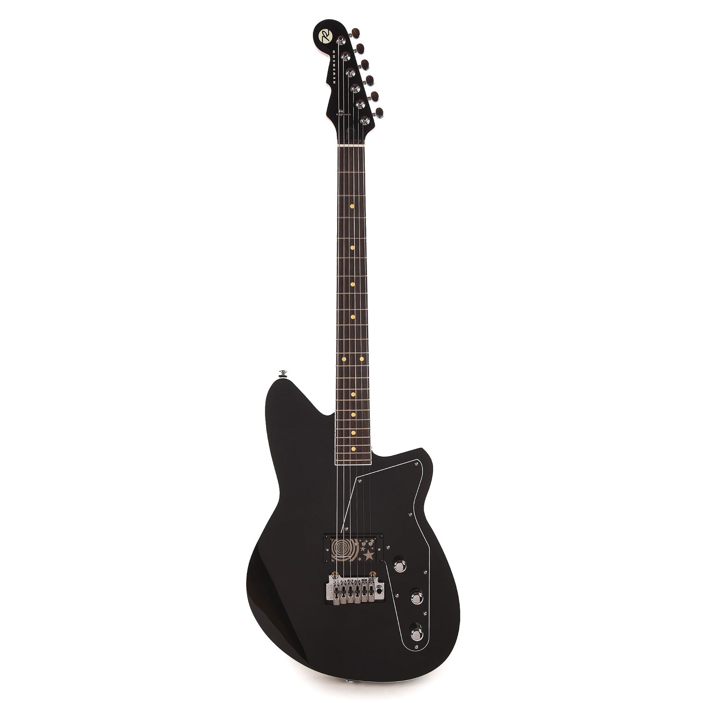 Reverend Ken's Special Midnight Black Electric Guitar Electric Guitars / Solid Body