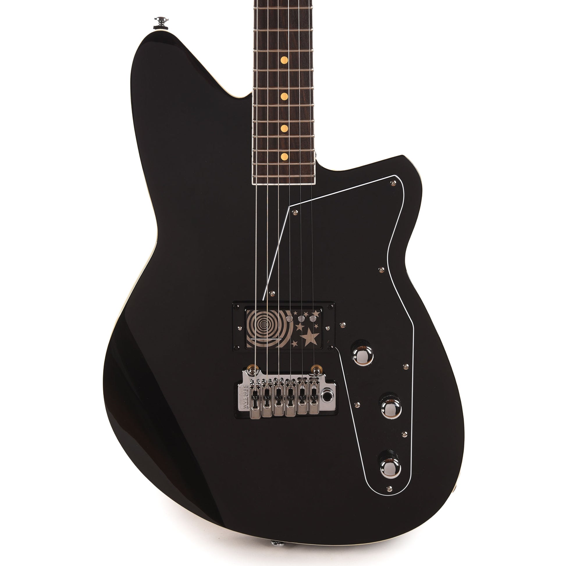 Reverend Ken's Special Midnight Black Electric Guitar Electric Guitars / Solid Body