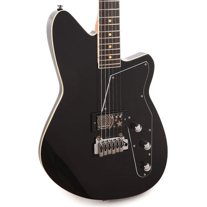 Reverend Ken's Special Midnight Black Electric Guitar Electric Guitars / Solid Body