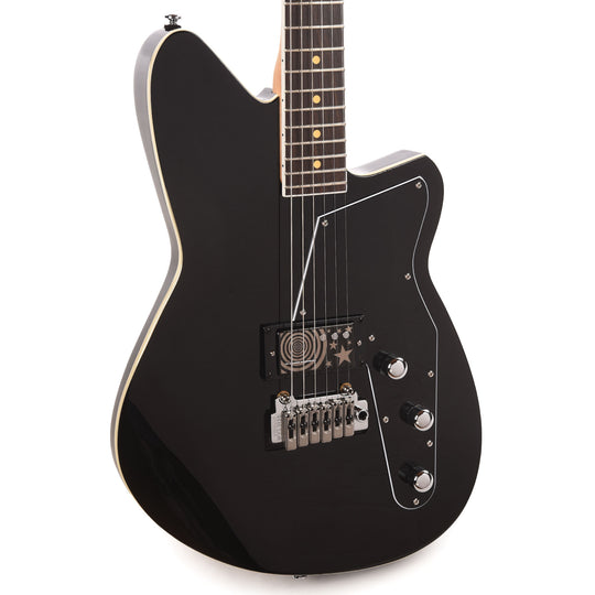 Reverend Ken's Special Midnight Black Electric Guitar Electric Guitars / Solid Body