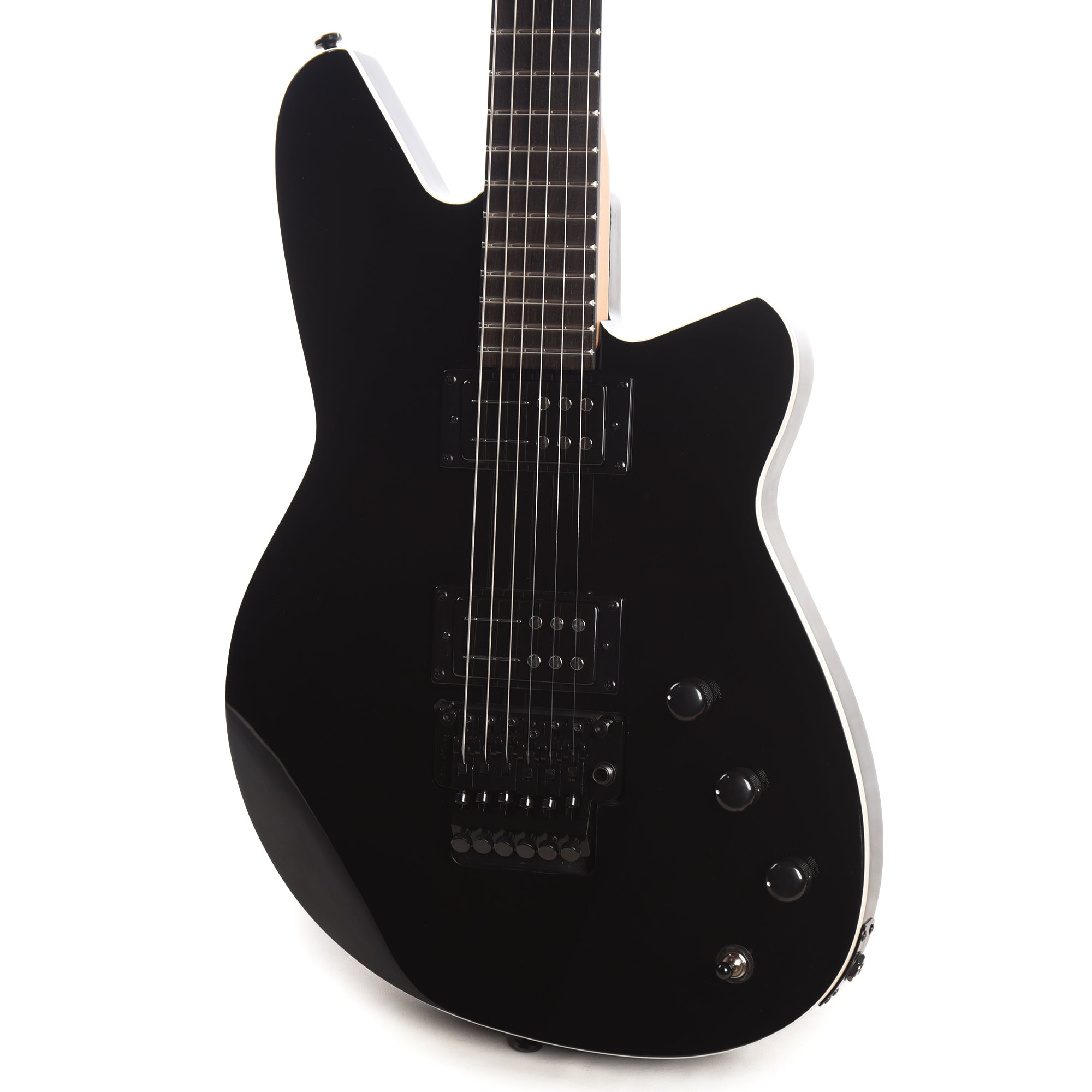 Reverend Kingbolt Blackout Edition Electric Guitars / Solid Body