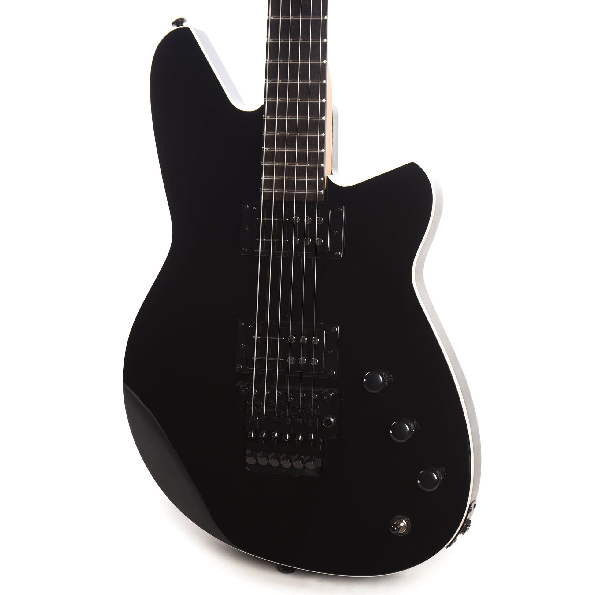 Reverend Kingbolt Blackout Edition Electric Guitars / Solid Body