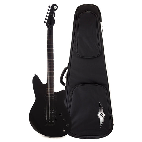 Reverend Kingbolt Blackout Edition Soft Case Bundle Electric Guitars / Solid Body