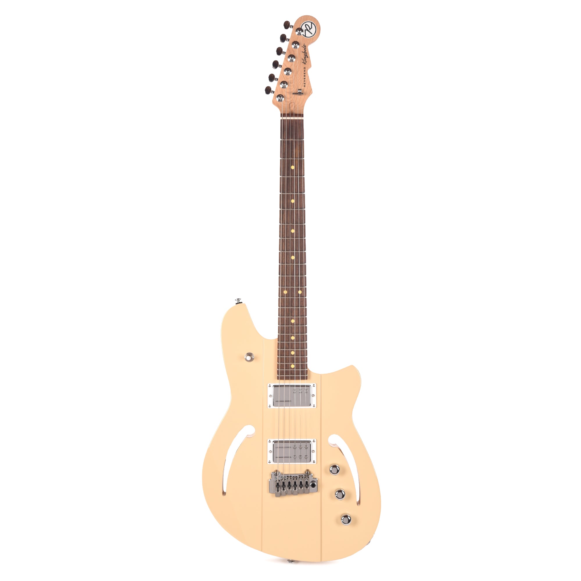 Reverend Kingbolt F-Sonic Electric Guitar Sandstone Electric Guitars / Solid Body