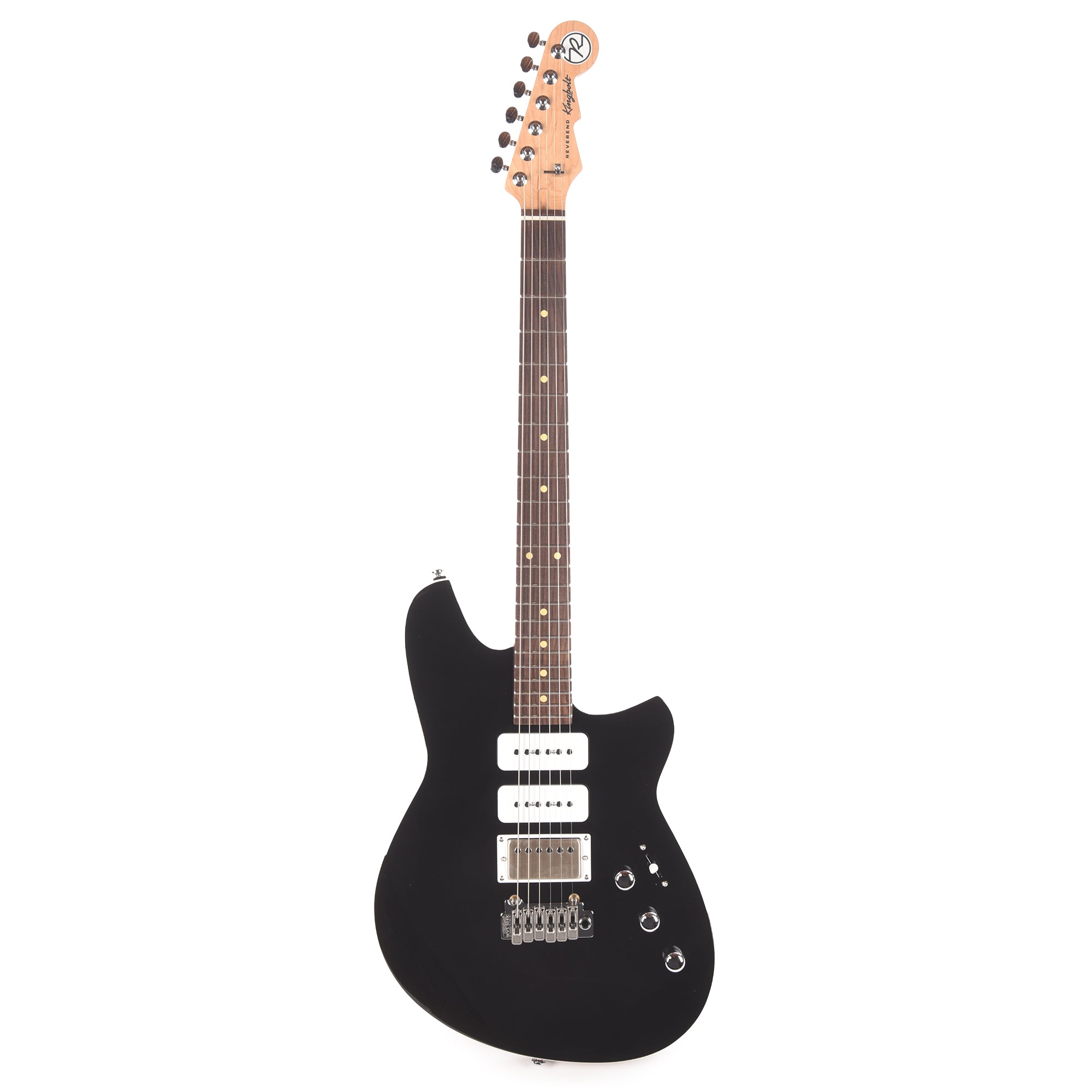 Reverend Kingbolt H290 Electric Guitar Midnight Black Electric Guitars / Solid Body