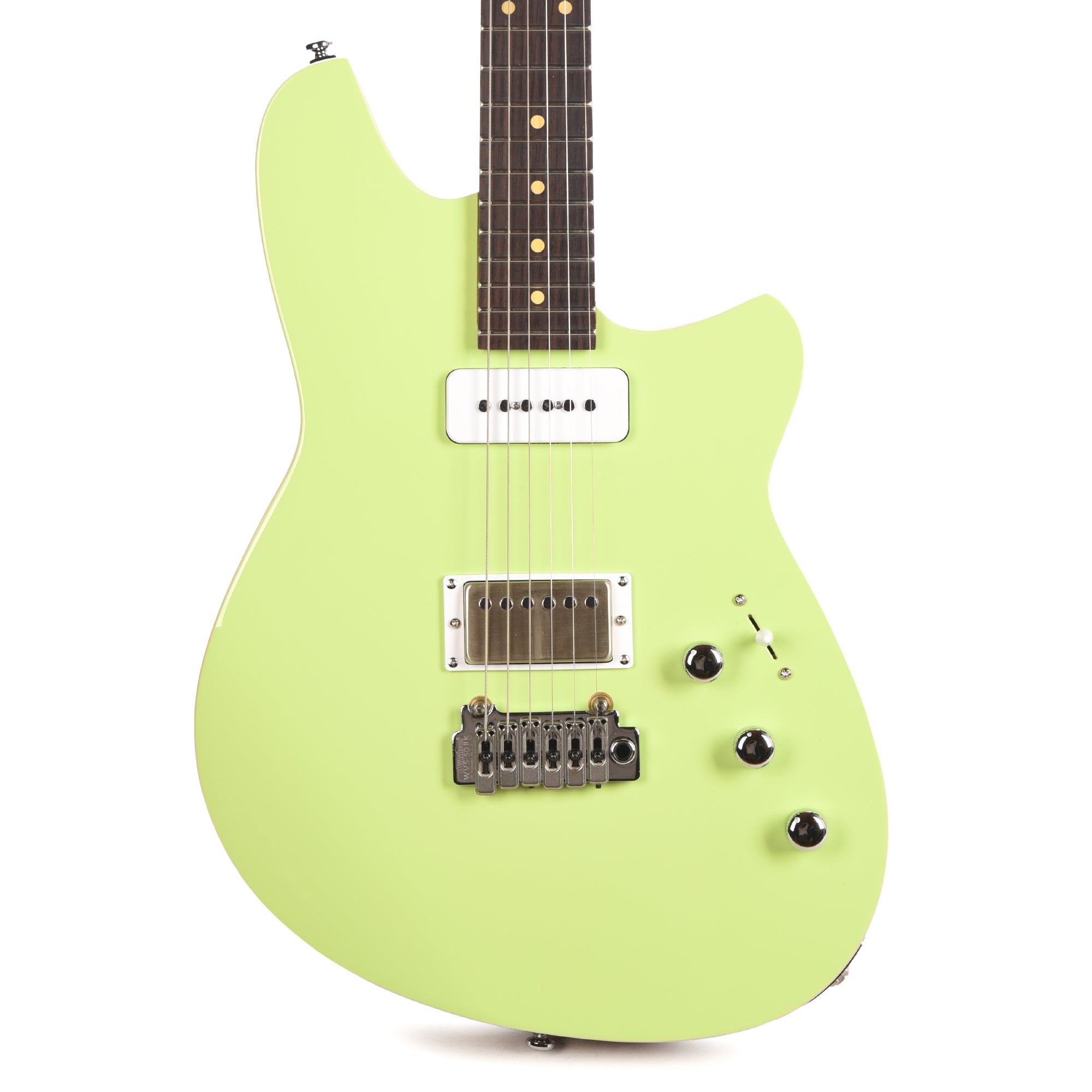 Reverend Kingbolt H90 Electric Guitar Citrus Cream Electric Guitars / Solid Body