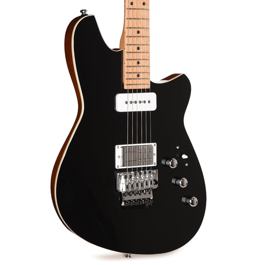 Reverend Kingbolt H90 Electric Guitar w/ Floyd Rose Midnight Black Electric Guitars / Solid Body