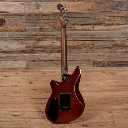 Reverend Kingbolt RA Blue Flame Maple Electric Guitars / Solid Body