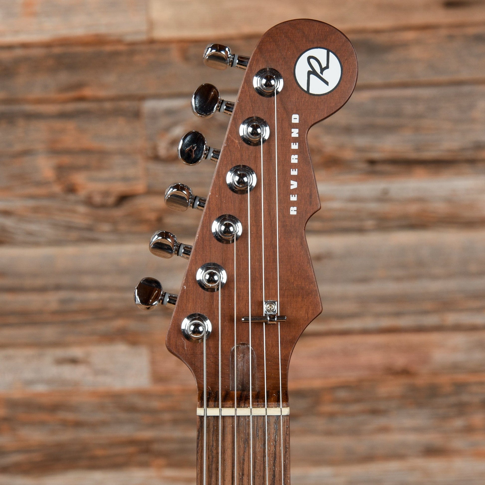 Reverend Kingbolt RA Blue Flame Maple Electric Guitars / Solid Body