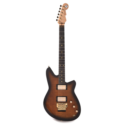 Reverend Kingbolt RA FM Coffee Burst Electric Guitars / Solid Body