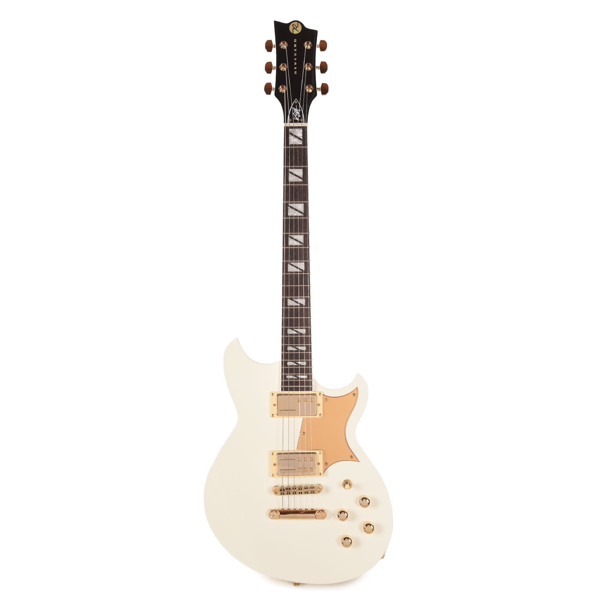 Reverend Kyle Shutt II Ice White Electric Guitar Electric Guitars / Solid Body