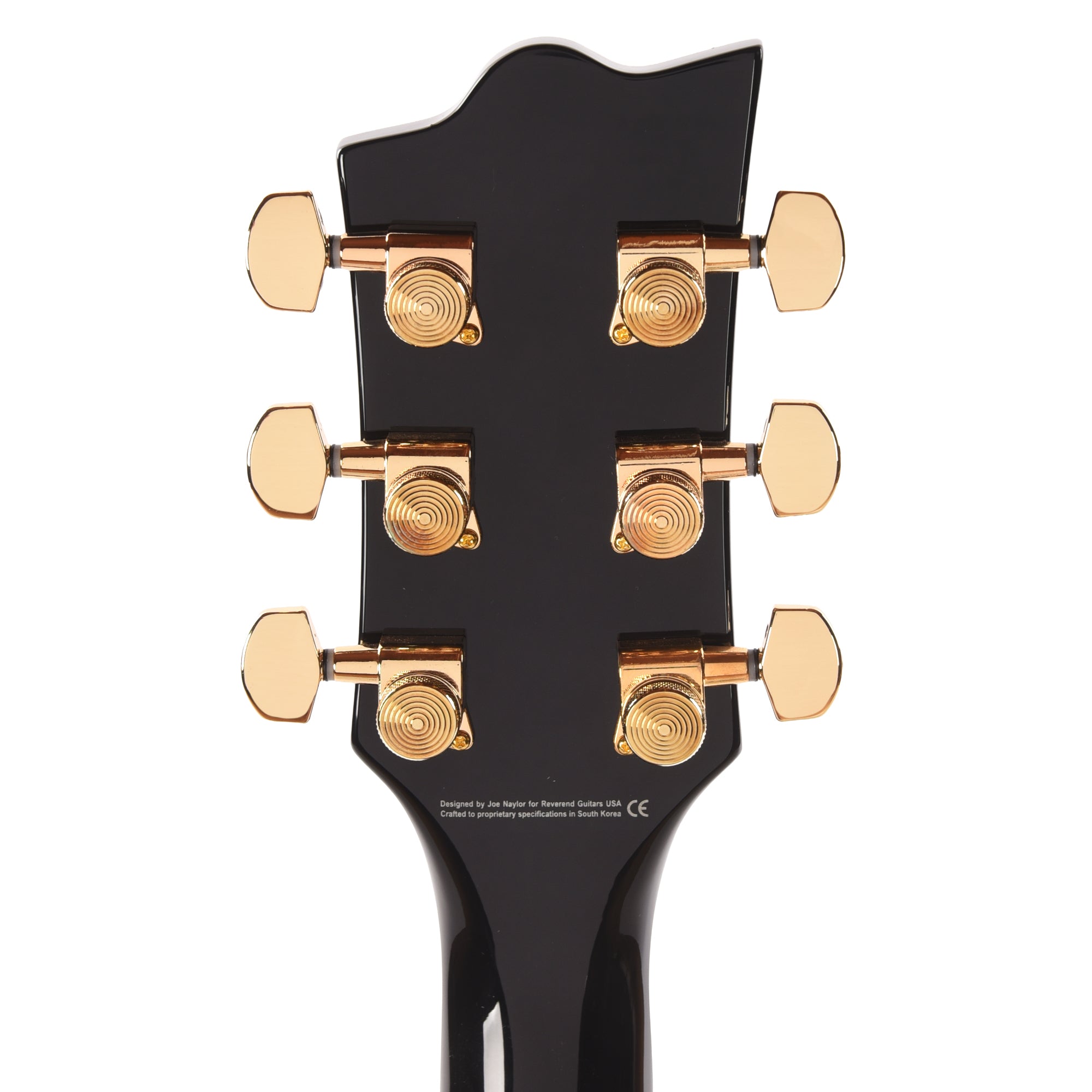 Reverend Kyle Shutt II Midnight Black Electric Guitar Electric Guitars / Solid Body