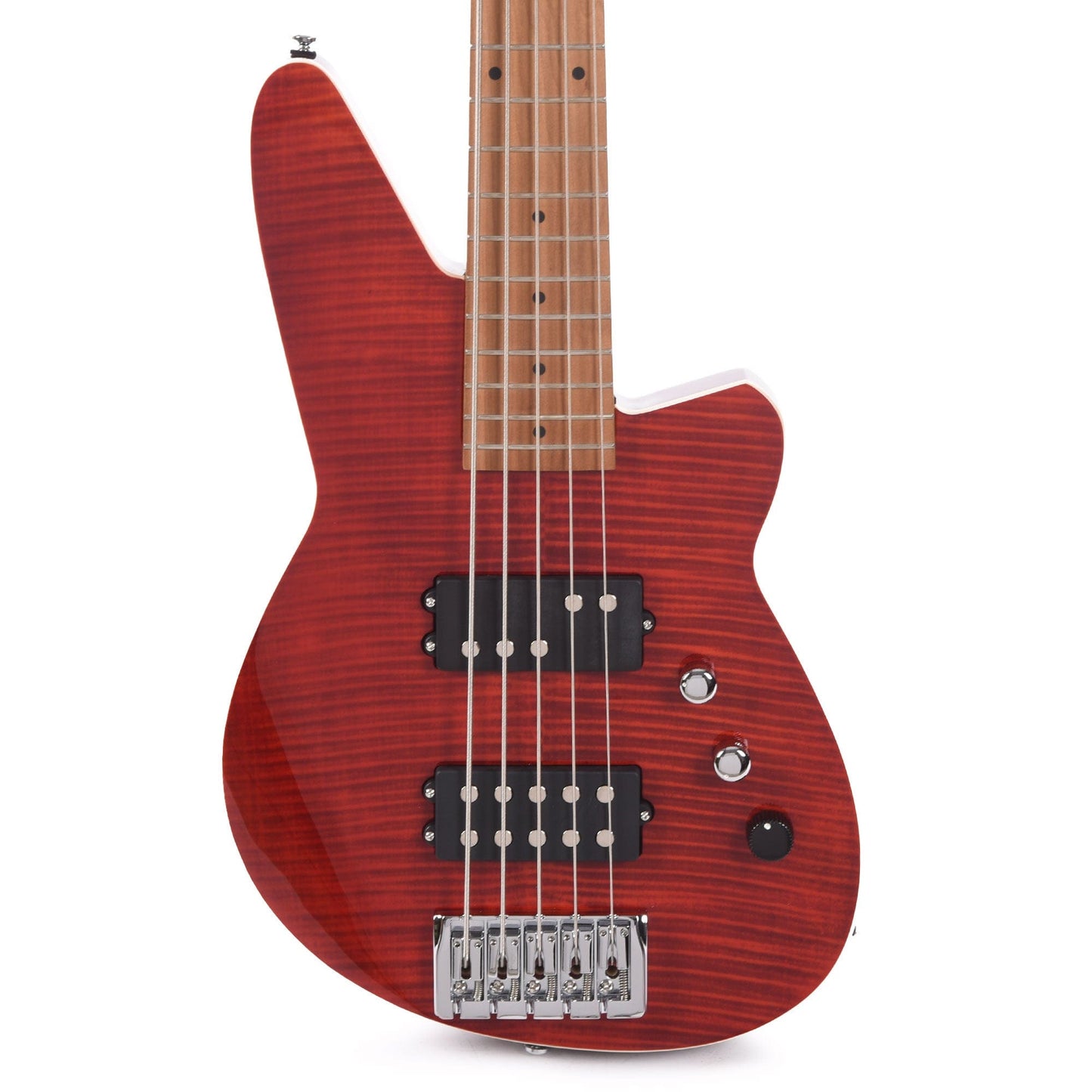 Reverend Mercalli 5 FM Trans Wine Red Electric Guitars / Solid Body