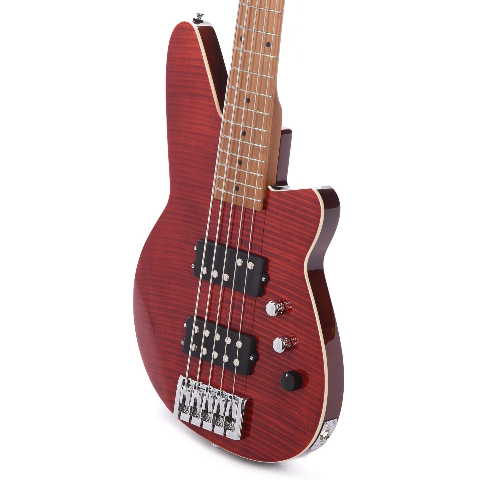 Reverend Mercalli 5 FM Trans Wine Red Electric Guitars / Solid Body