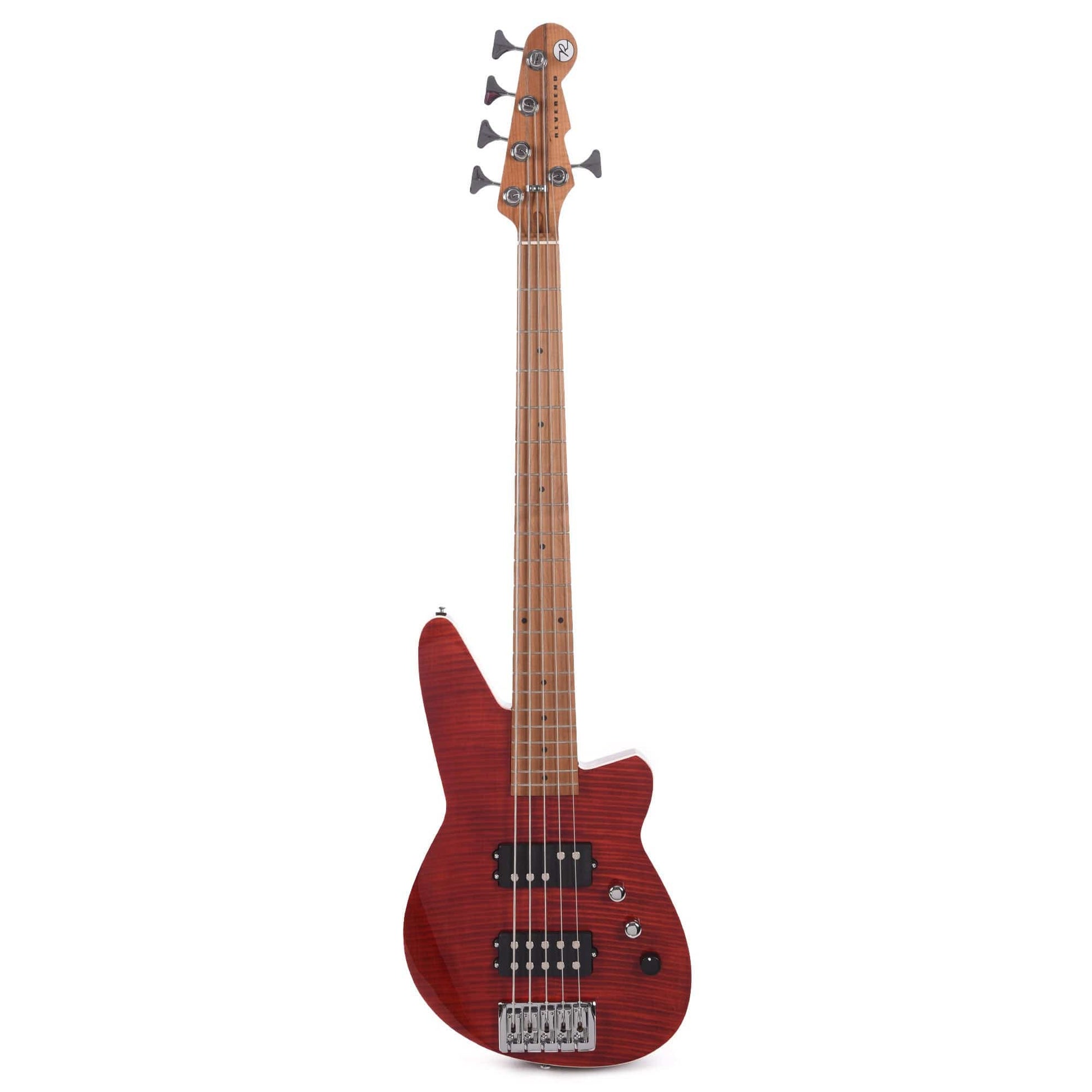 Reverend Mercalli 5 FM Trans Wine Red Electric Guitars / Solid Body