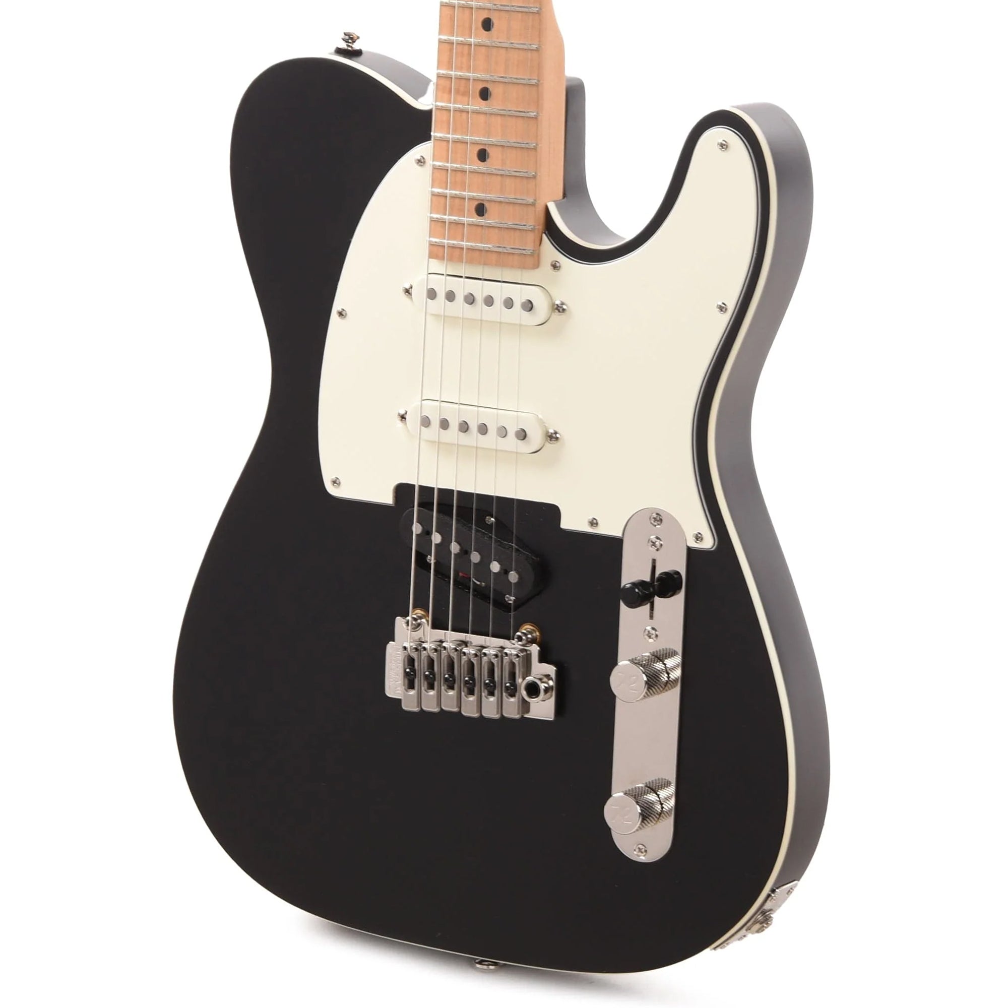 Reverend Pete Anderson Eastsider S Satin Black Electric Guitars / Solid Body