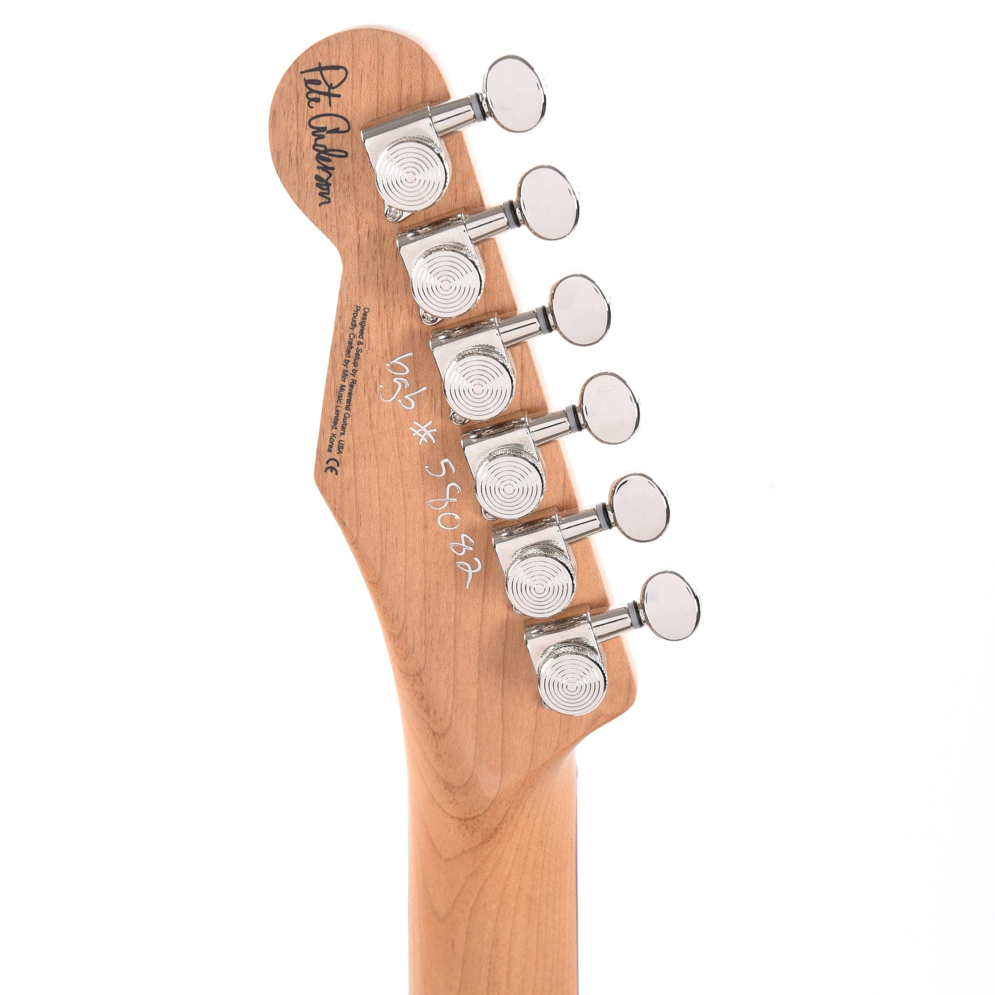 Reverend Pete Anderson Eastsider S Satin Natural Electric Guitars / Solid Body