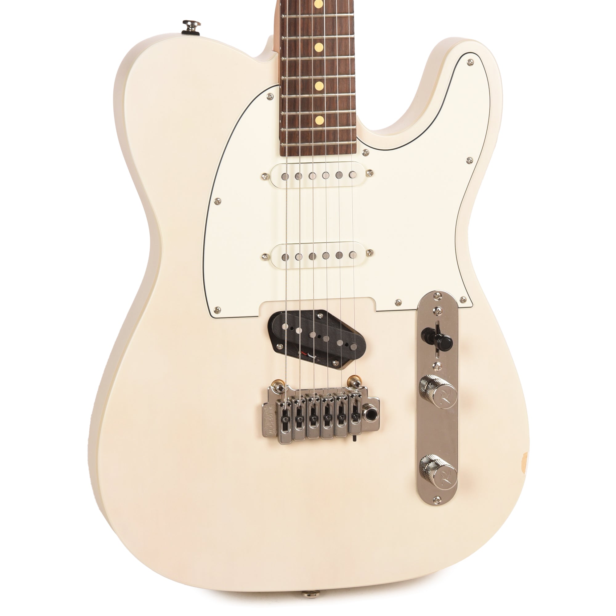 Reverend Pete Anderson Eastsider S Satin Trans White Electric Guitars / Solid Body