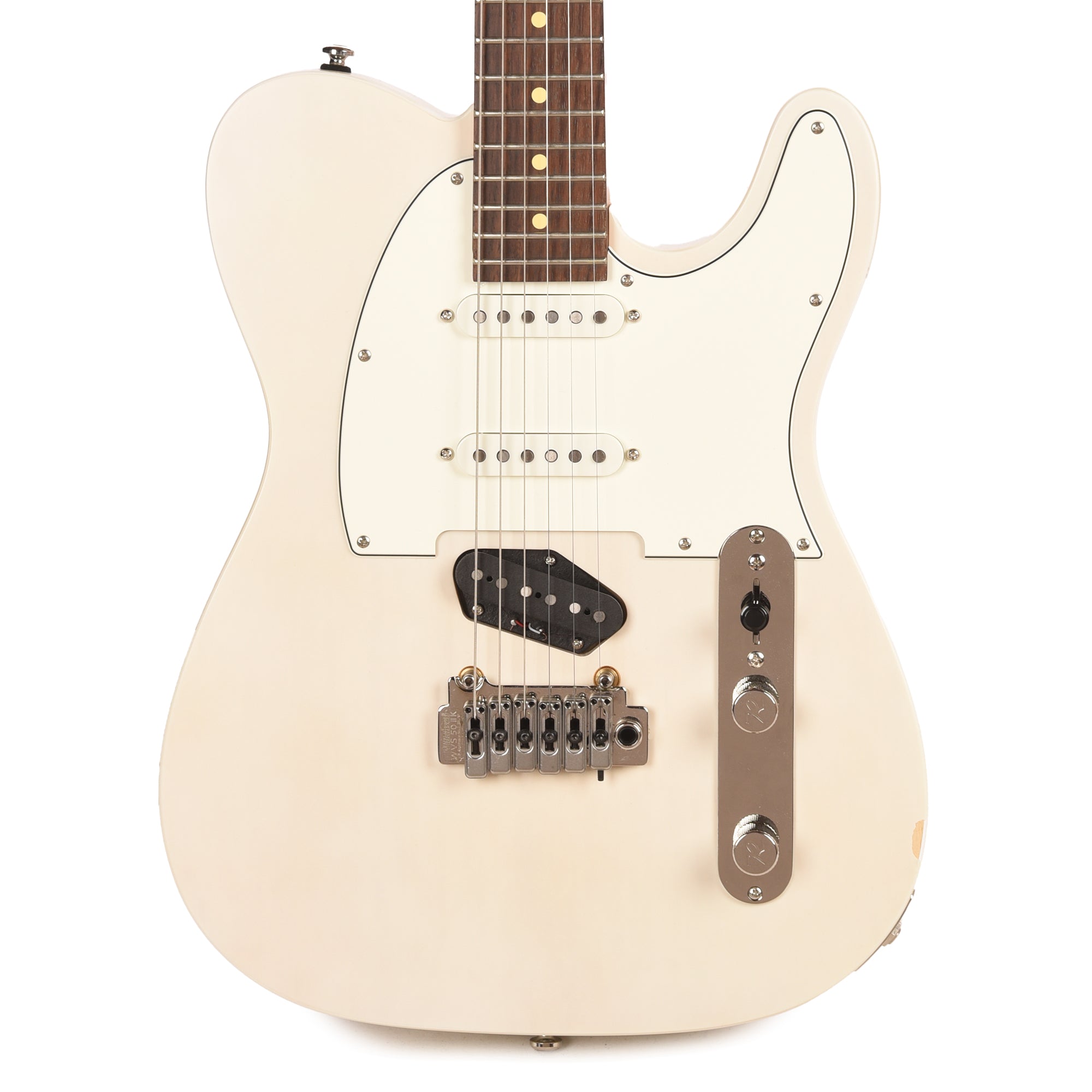 Reverend Pete Anderson Eastsider S Satin Trans White Electric Guitars / Solid Body
