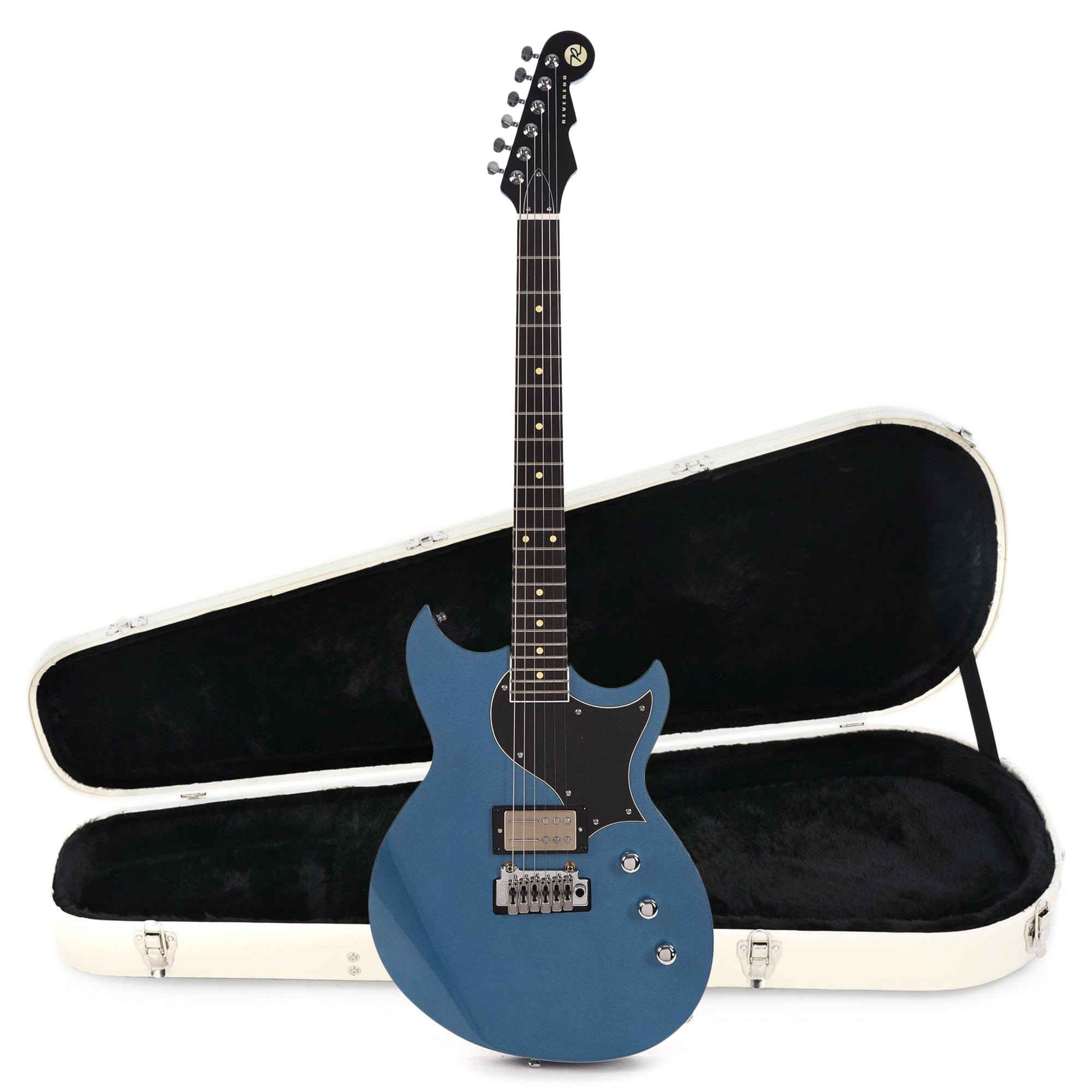 Reverend Reeves Gabrels Dirtbike Reeves Blue Hardshell Case Bundle Electric Guitars / Solid Body