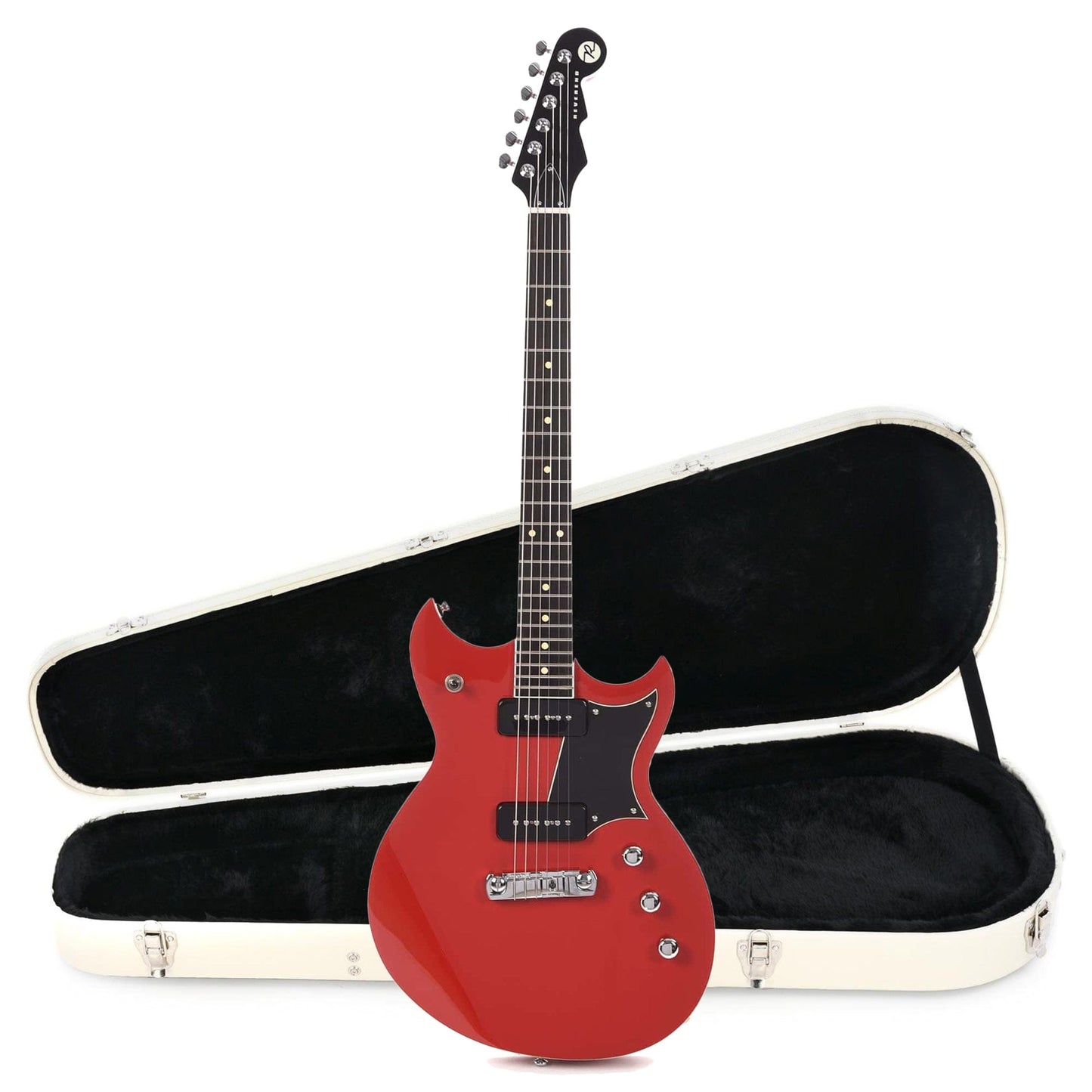Reverend Reeves Gabrels Dirtbike Royale Royale Red Hardshell Case Bundle Electric Guitars / Solid Body