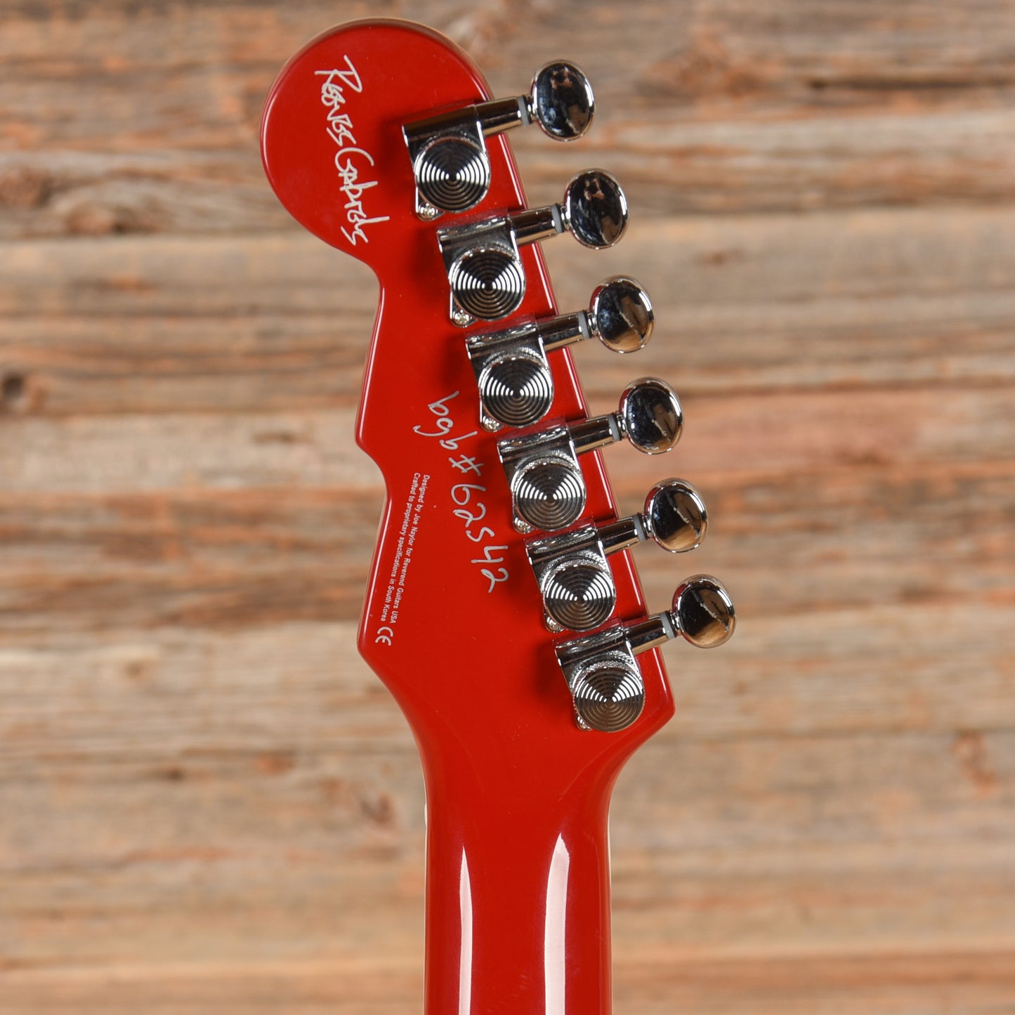 Reverend Reeves Gabrels Dirtbike Royale Royale Red Electric Guitars / Solid Body