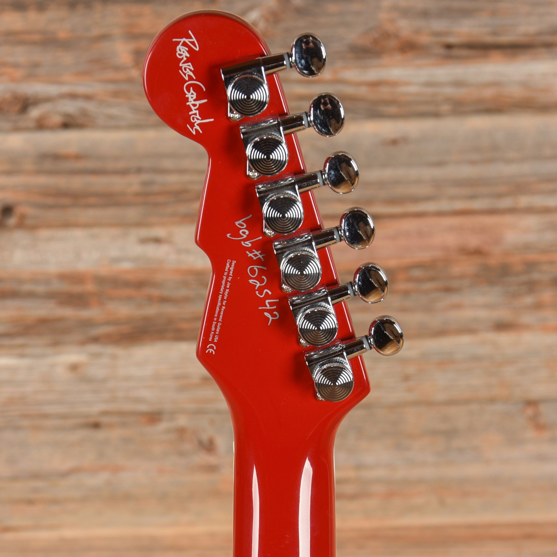 Reverend Reeves Gabrels Dirtbike Royale Royale Red Electric Guitars / Solid Body