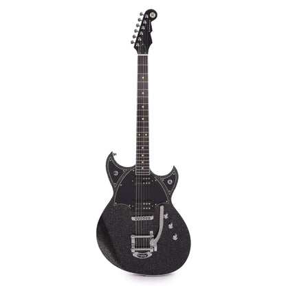 Reverend Reeves Gabrels Spacehawk Black Sparkle Electric Guitars / Solid Body