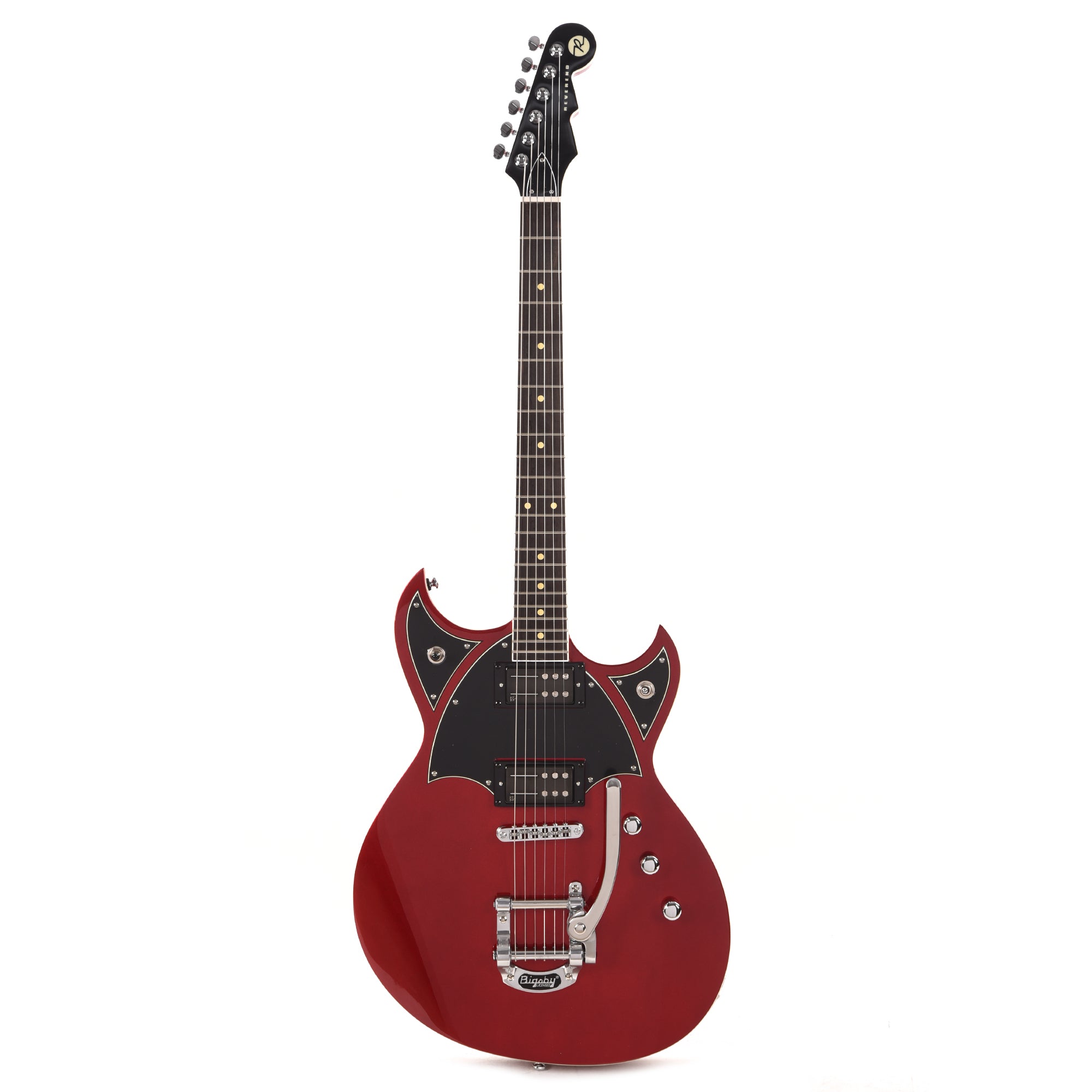 Reverend Reeves Gabrels Spacehawk Metallic Red Electric Guitars / Solid Body