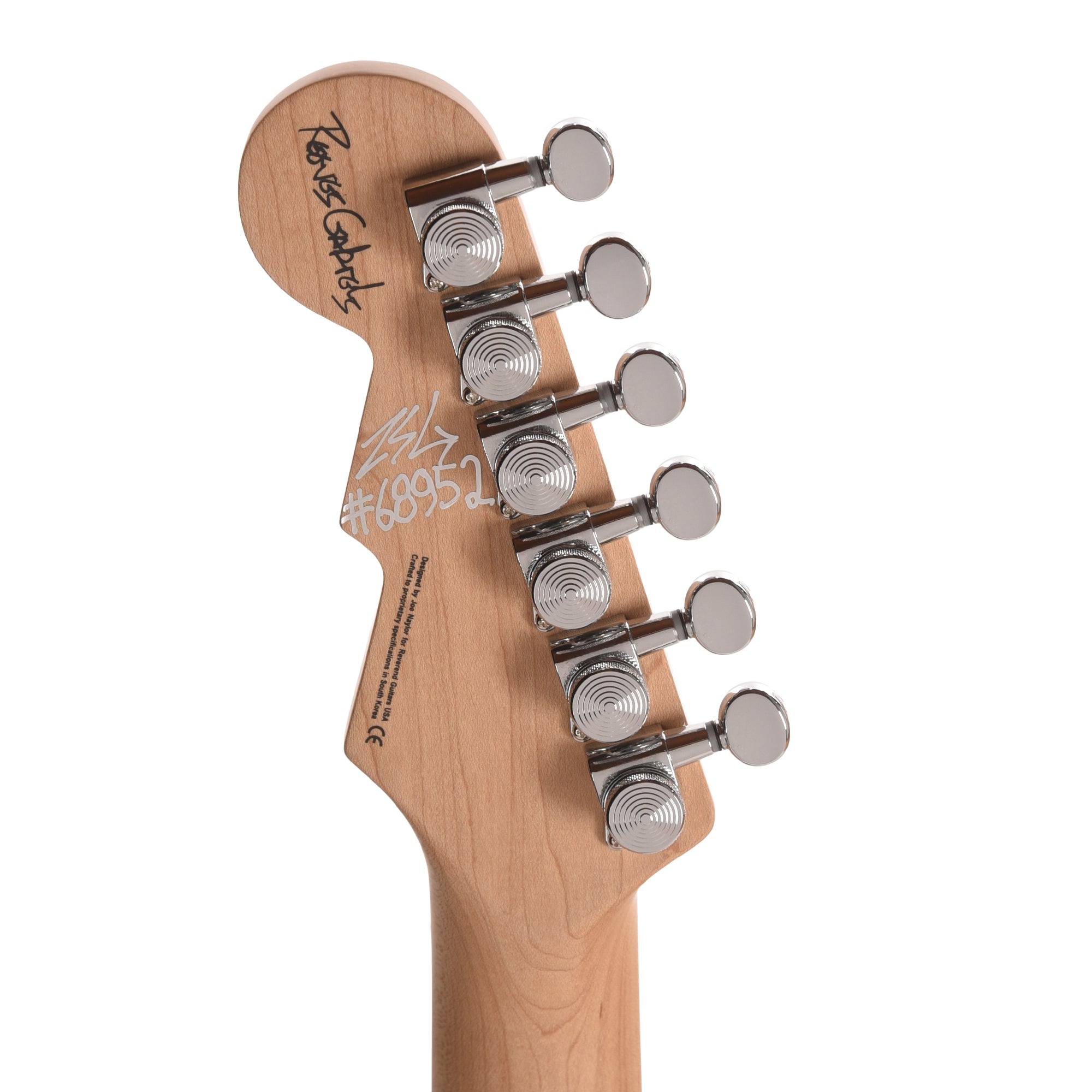 Reverend Reeves Gabrels Sustainiac MKII Wine Dark Sea Electric Guitar Electric Guitars / Solid Body