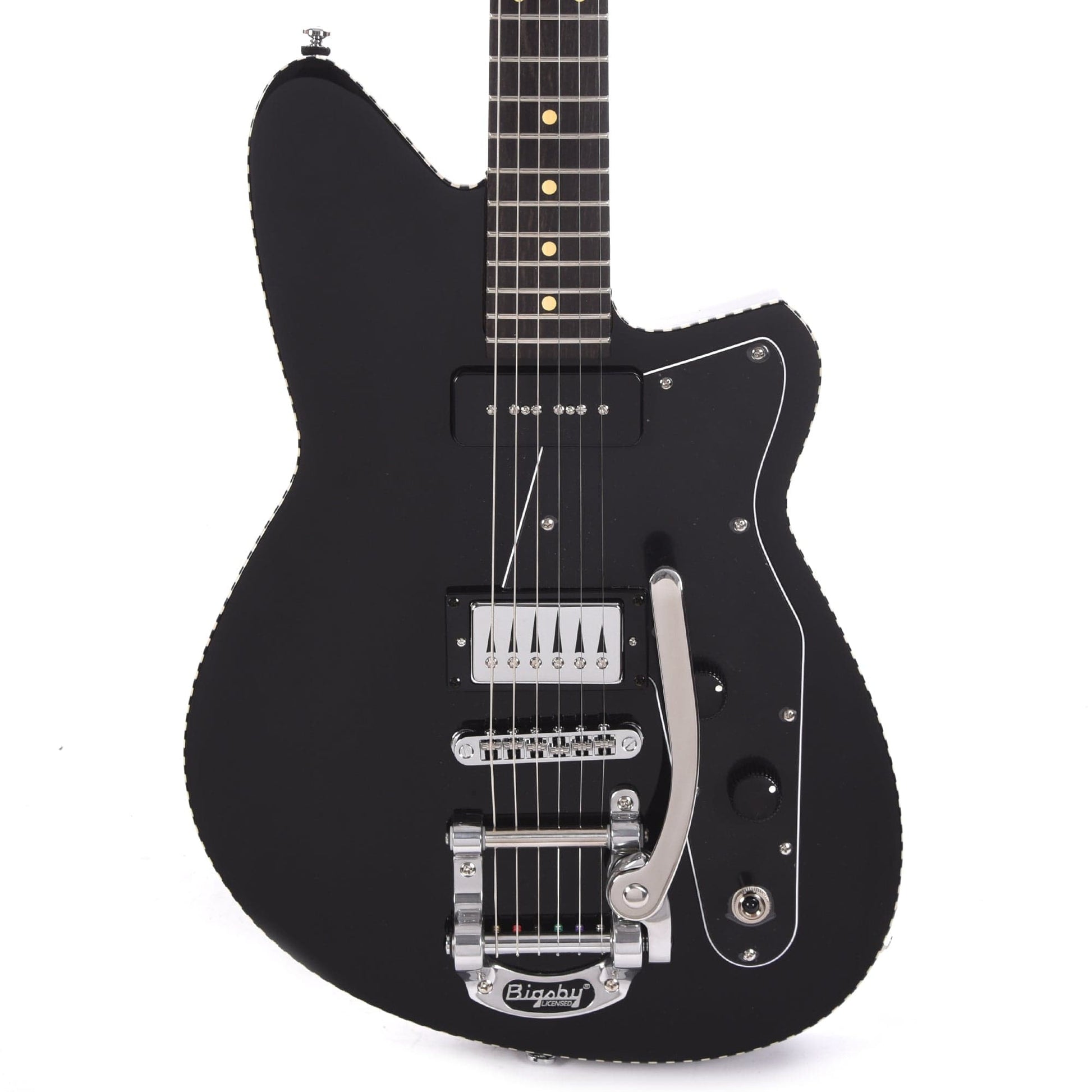 Reverend Rick Vito Soul Agent Midnight Black Electric Guitars / Solid Body