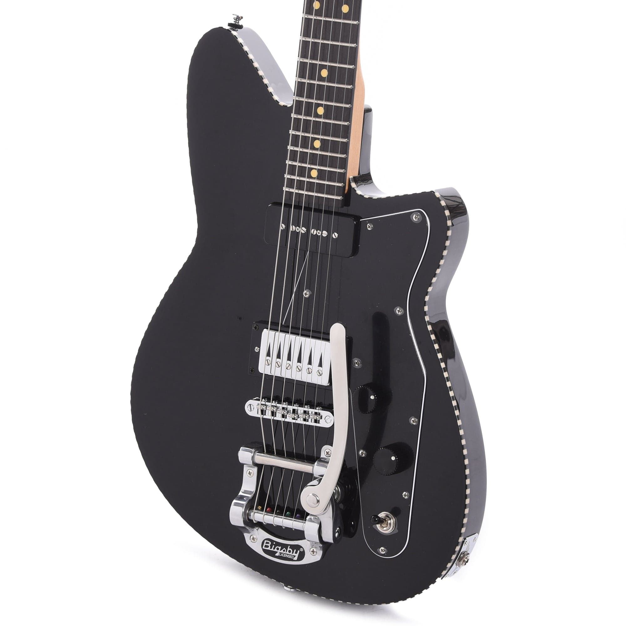 Reverend Rick Vito Soul Agent Midnight Black Electric Guitars / Solid Body