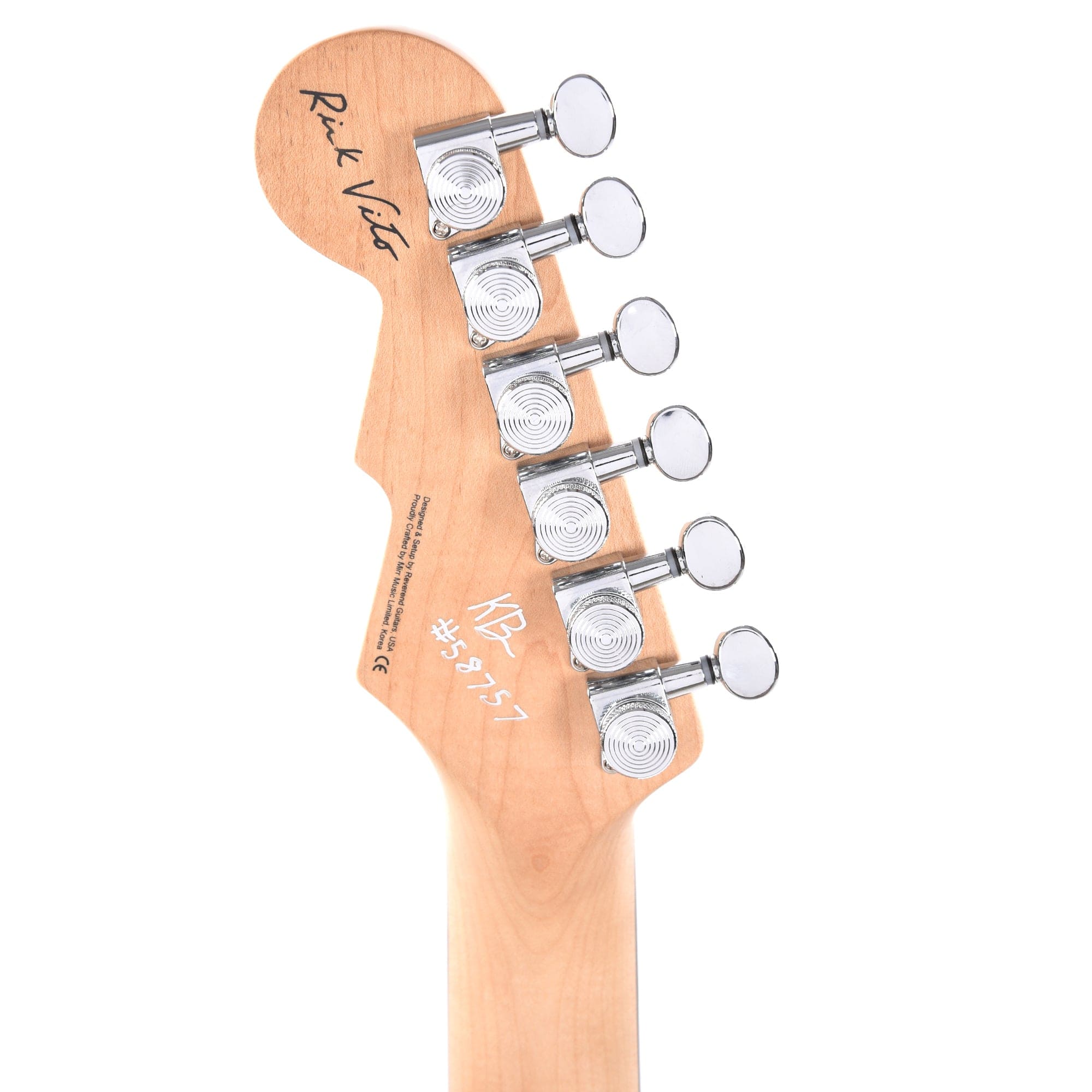 Reverend Rick Vito Soul Agent Oceanside Green Electric Guitars / Solid Body