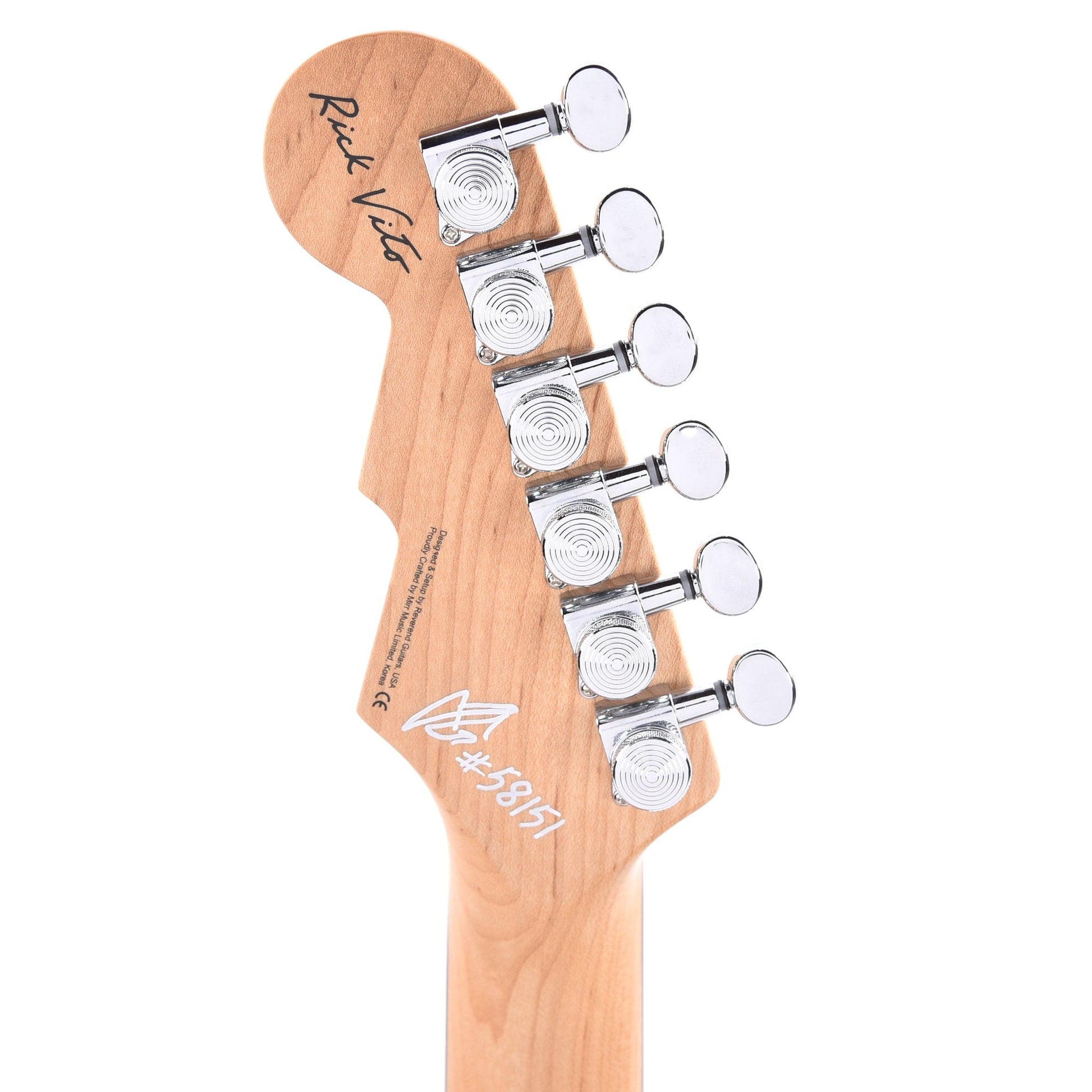 Reverend Rick Vito Soul Agent Orchid Pink Electric Guitars / Solid Body