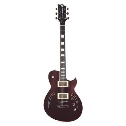 Reverend Roundhouse Air HH Electric Guitar Metallic Bordeaux Electric Guitars / Solid Body