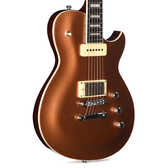 Reverend Roundhouse H90 Electric Guitar Metallic Bronze Electric Guitars / Solid Body