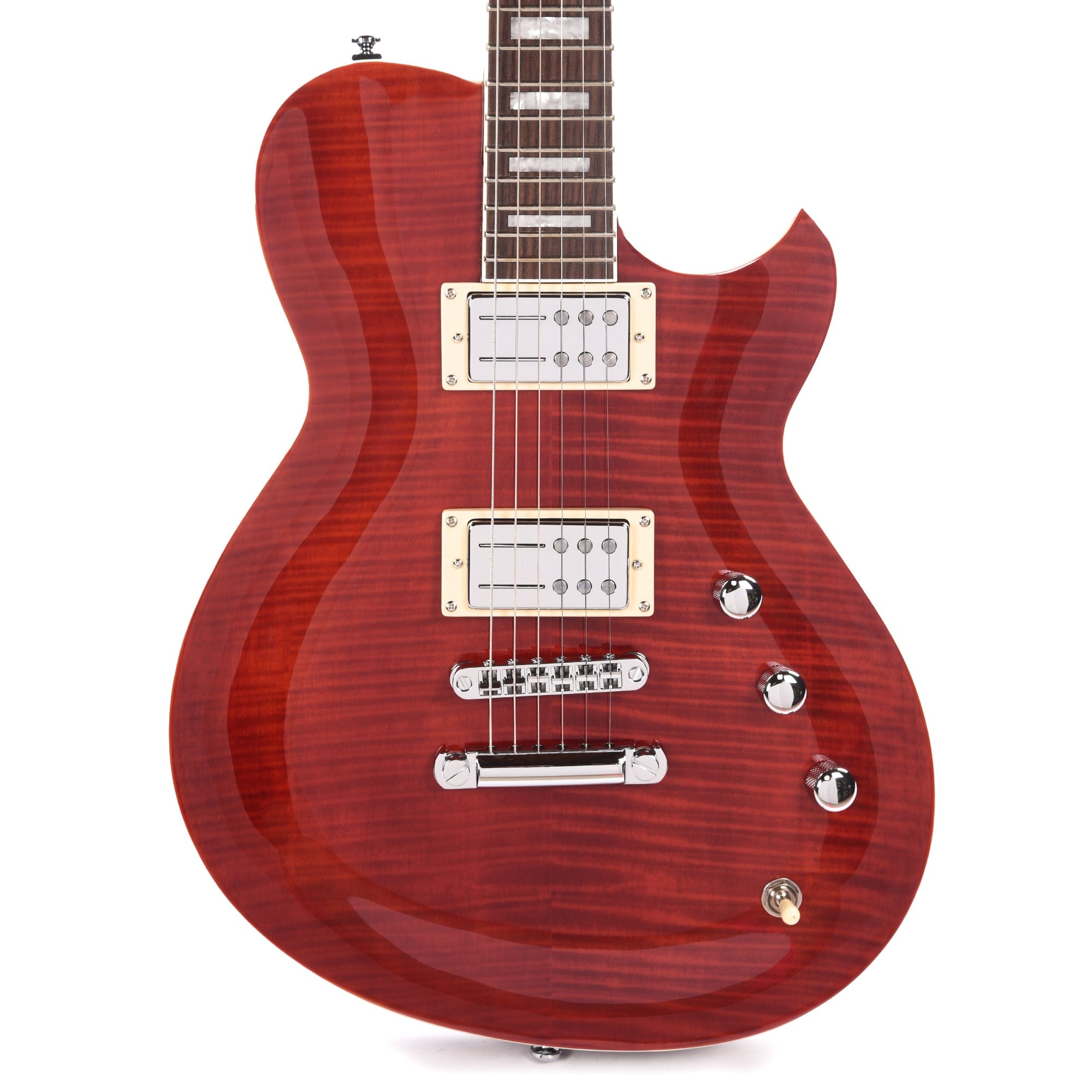 Reverend Roundhouse RA FM Trans Wine Red Electric Guitars / Solid Body