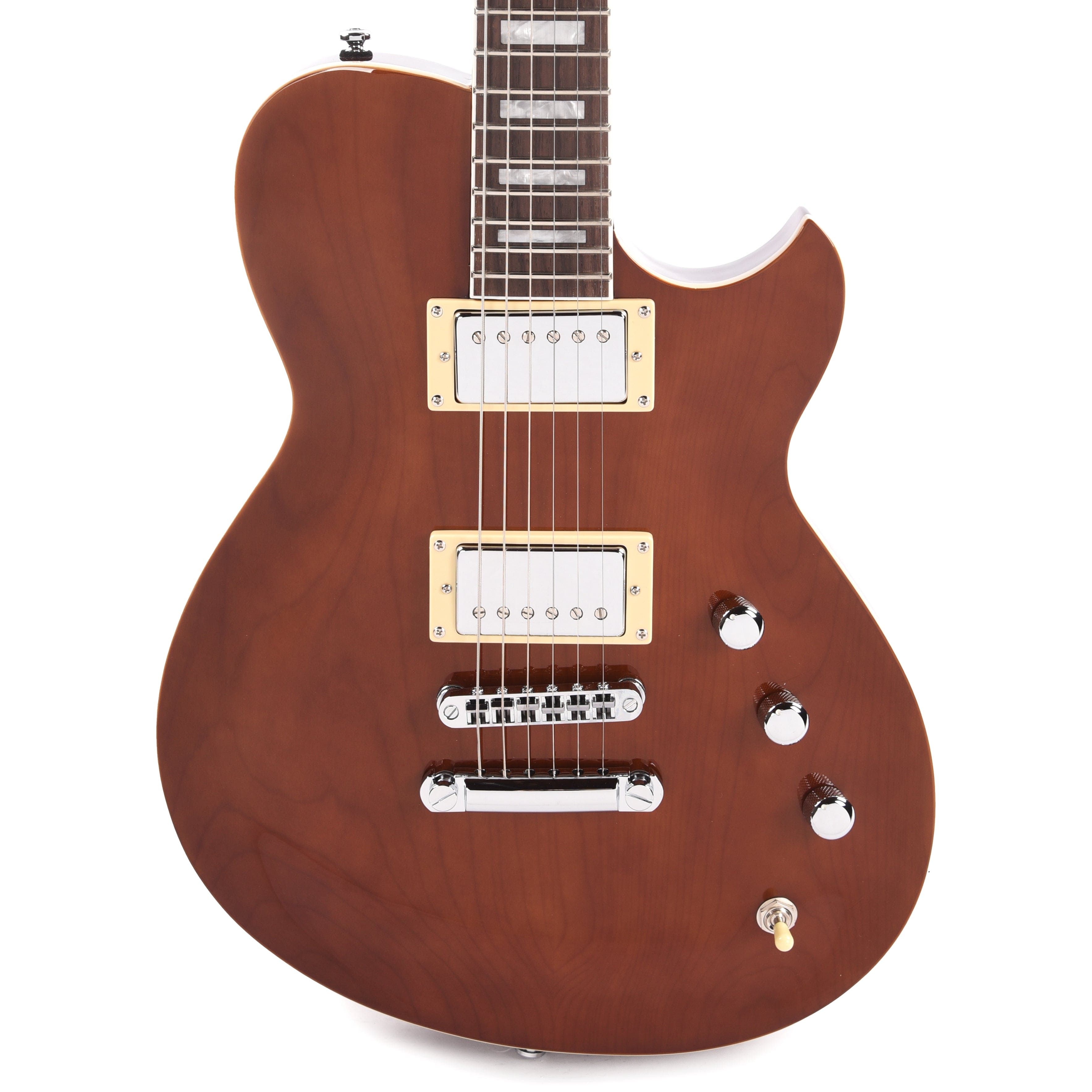 Reverend Roundhouse Violin Brown Electric Guitars / Solid Body