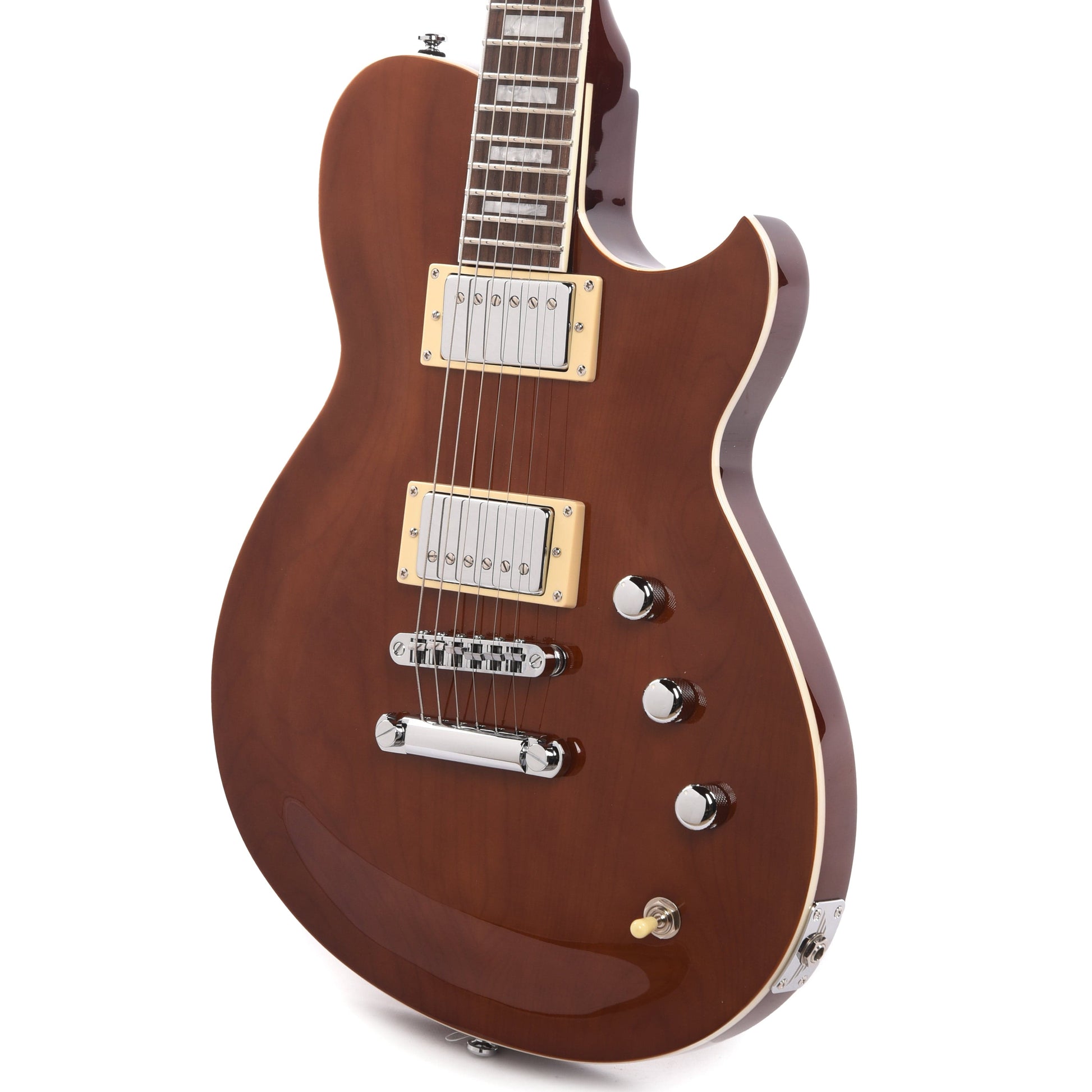 Reverend Roundhouse Violin Brown Electric Guitars / Solid Body