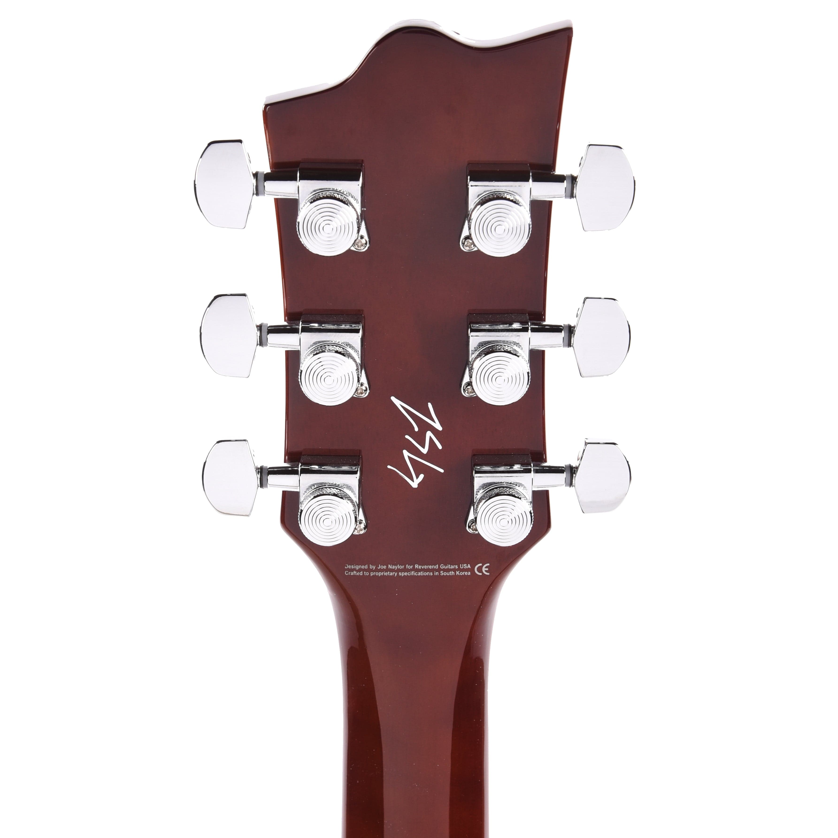 Reverend Roundhouse Violin Brown Electric Guitars / Solid Body