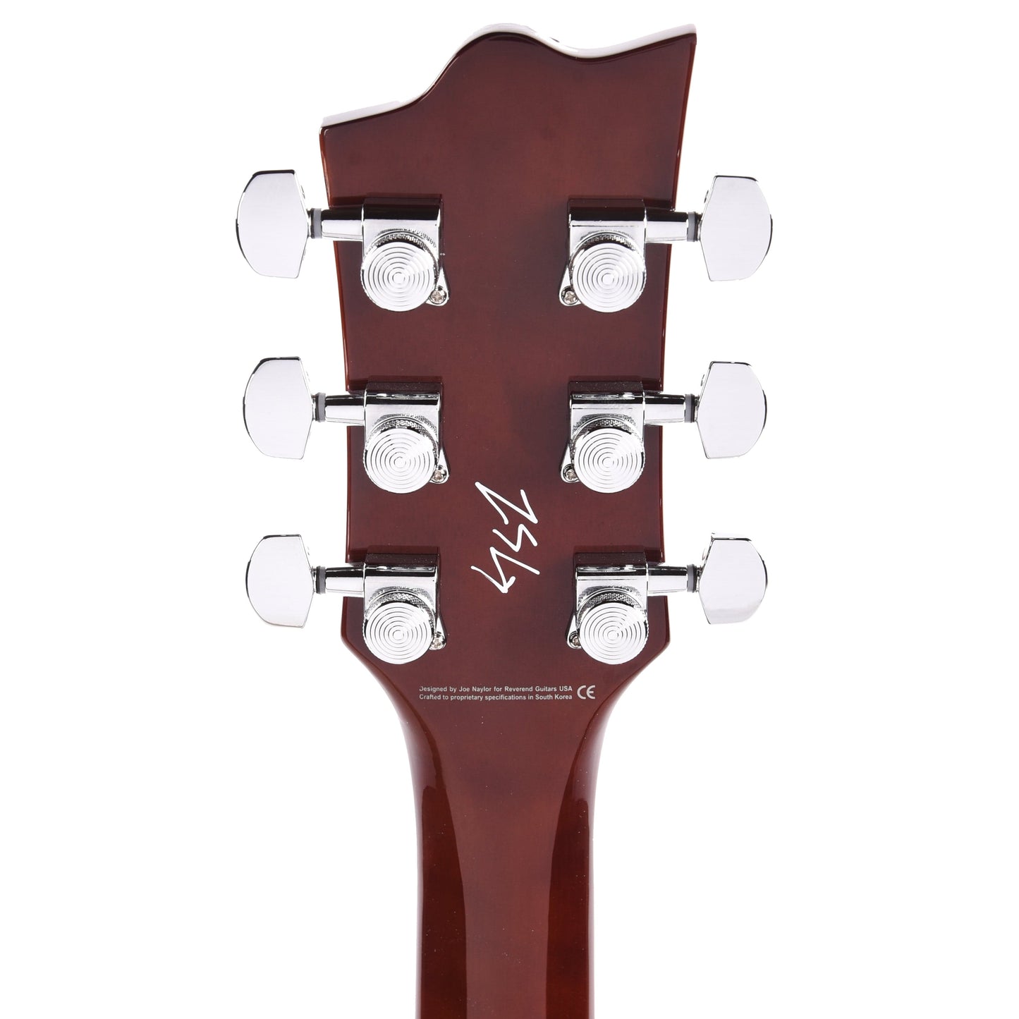 Reverend Roundhouse Violin Brown Electric Guitars / Solid Body