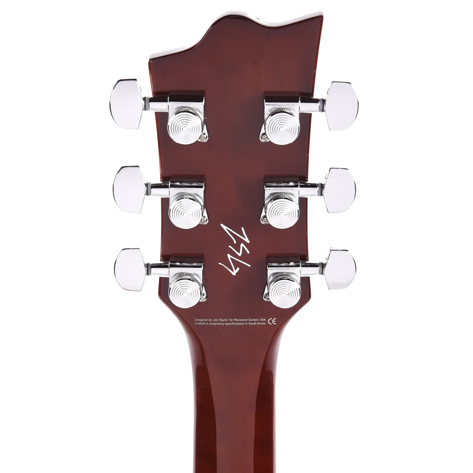 Reverend Roundhouse Violin Brown Electric Guitars / Solid Body