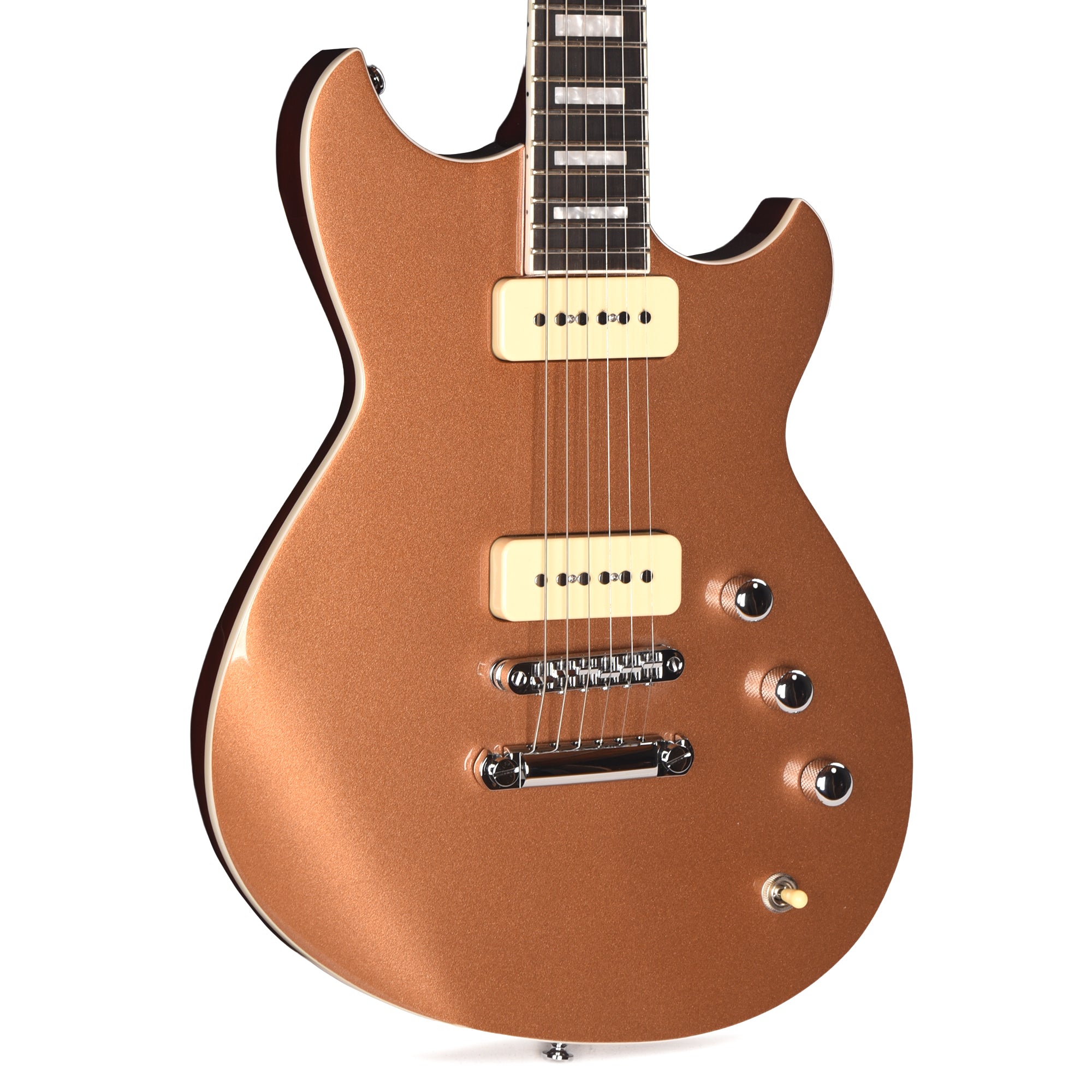 Reverend Sensei 290 Electric Guitar Metallic Bronze Electric Guitars / Solid Body