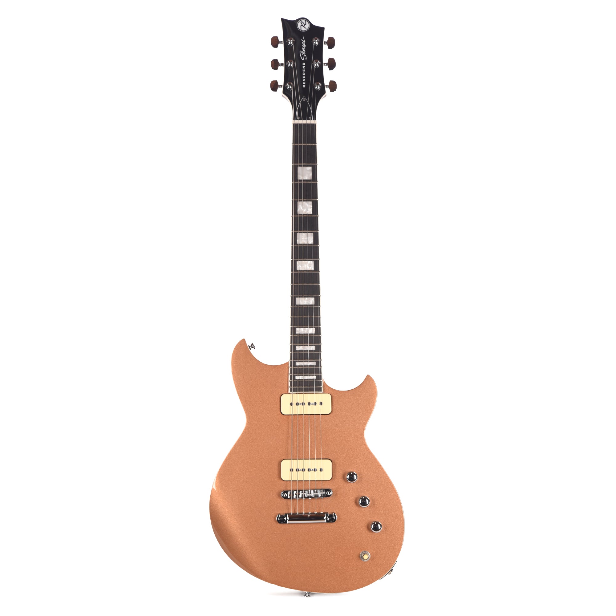 Reverend Sensei 290 Electric Guitar Metallic Bronze Electric Guitars / Solid Body