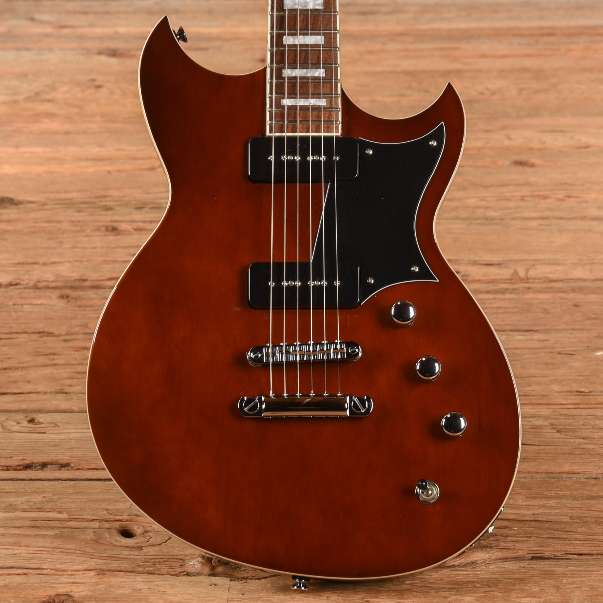 Reverend Sensei 290 Transparent Brown Electric Guitars / Solid Body
