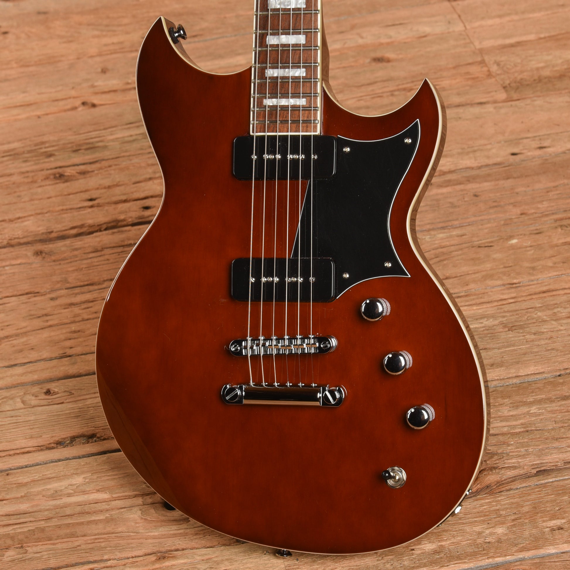 Reverend Sensei 290 Transparent Brown Electric Guitars / Solid Body