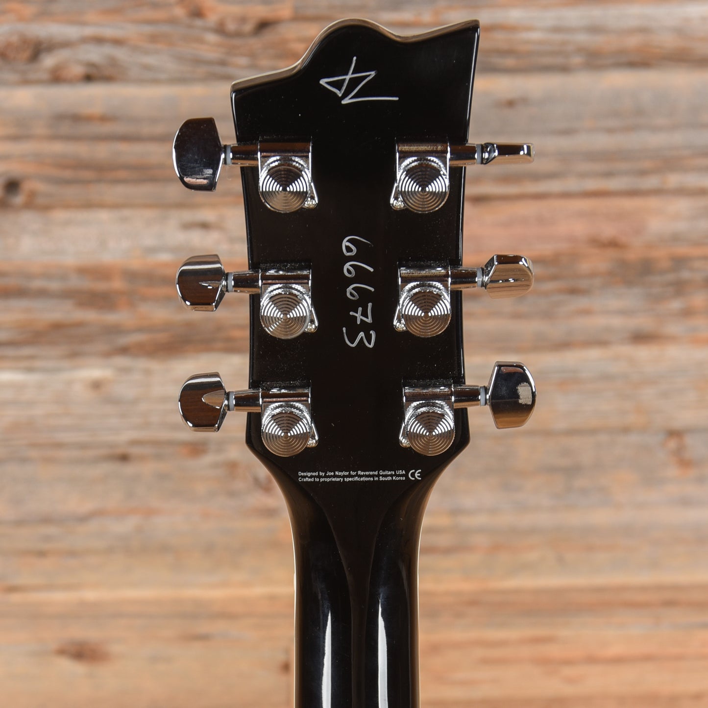 Reverend Sensei Jr. Korina Burst Electric Guitars / Solid Body