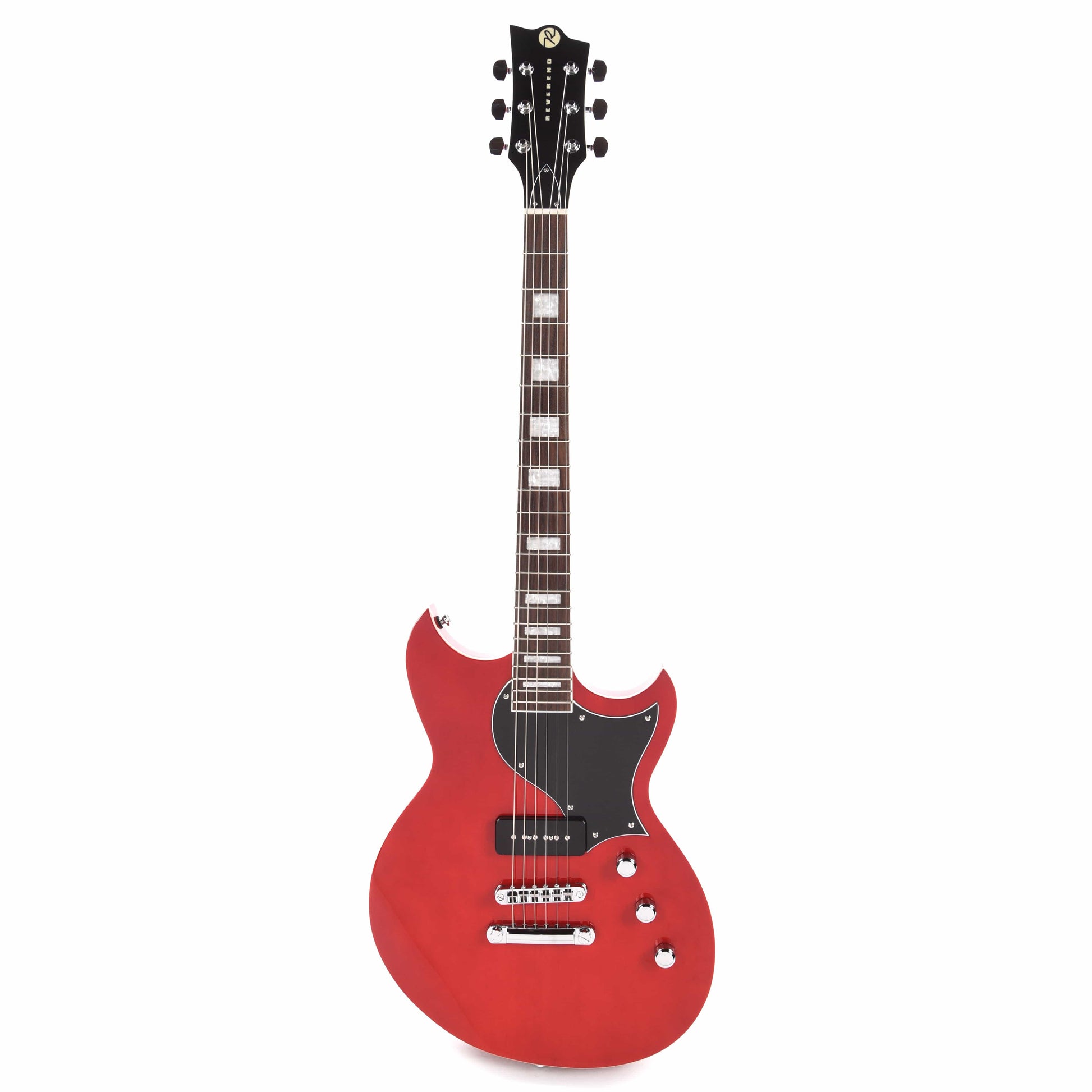 Reverend Sensei Jr. Trans Cherry Electric Guitars / Solid Body