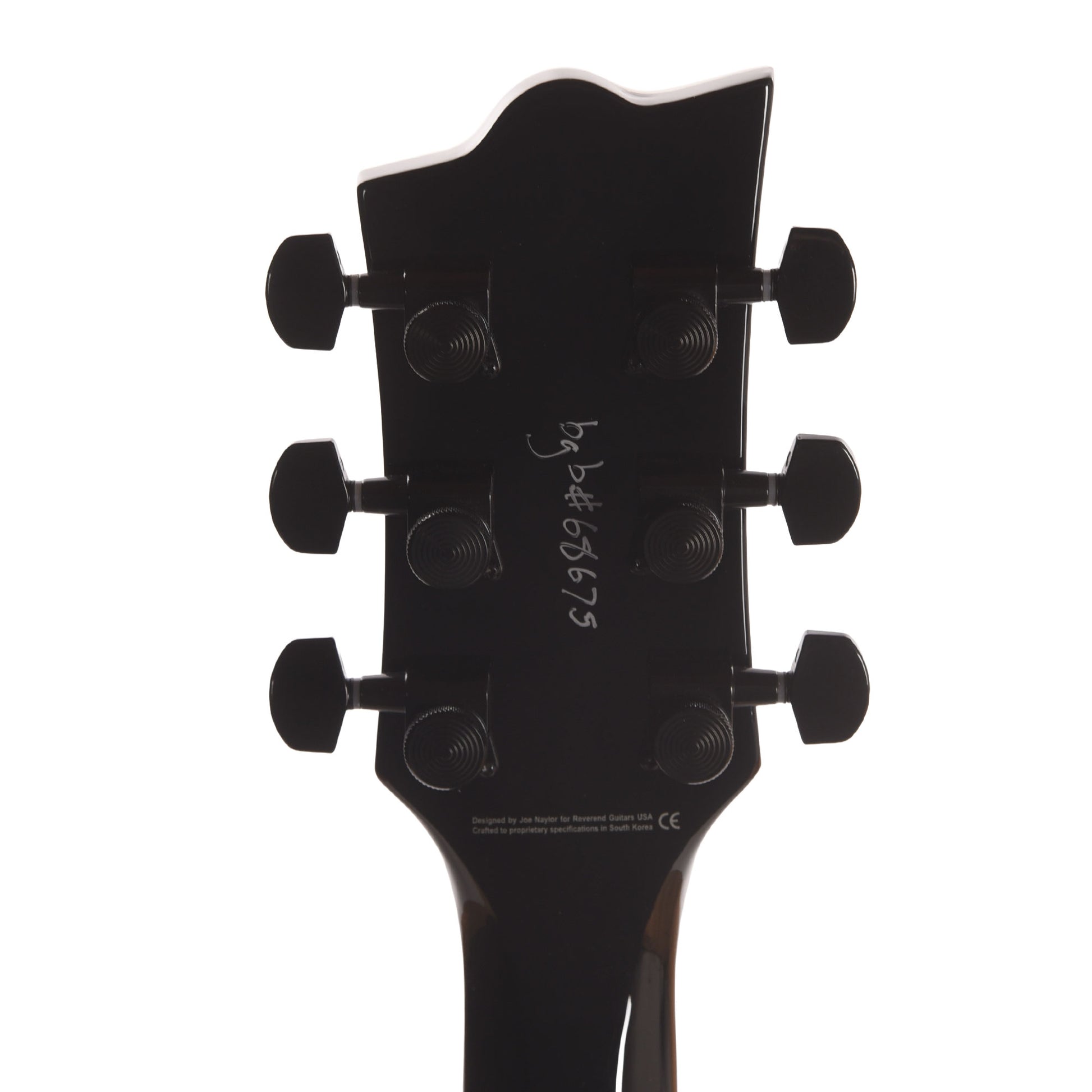 Reverend Sensei RA Electric Guitar Blackout Electric Guitars / Solid Body